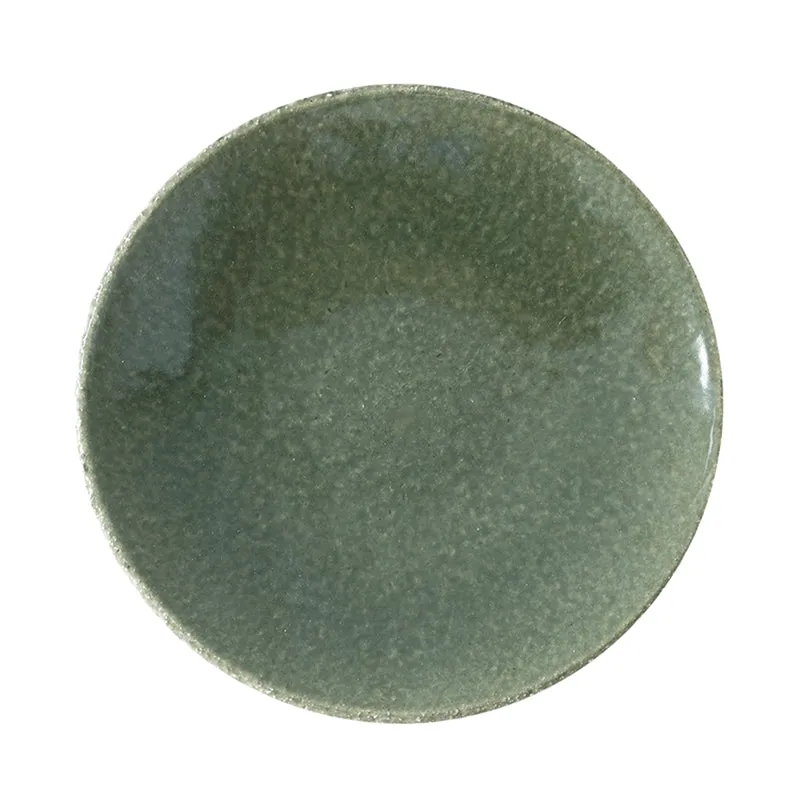 jars-garrigue-assiette-plate-thym-assiette-c-ramique-vert-brillant image 1