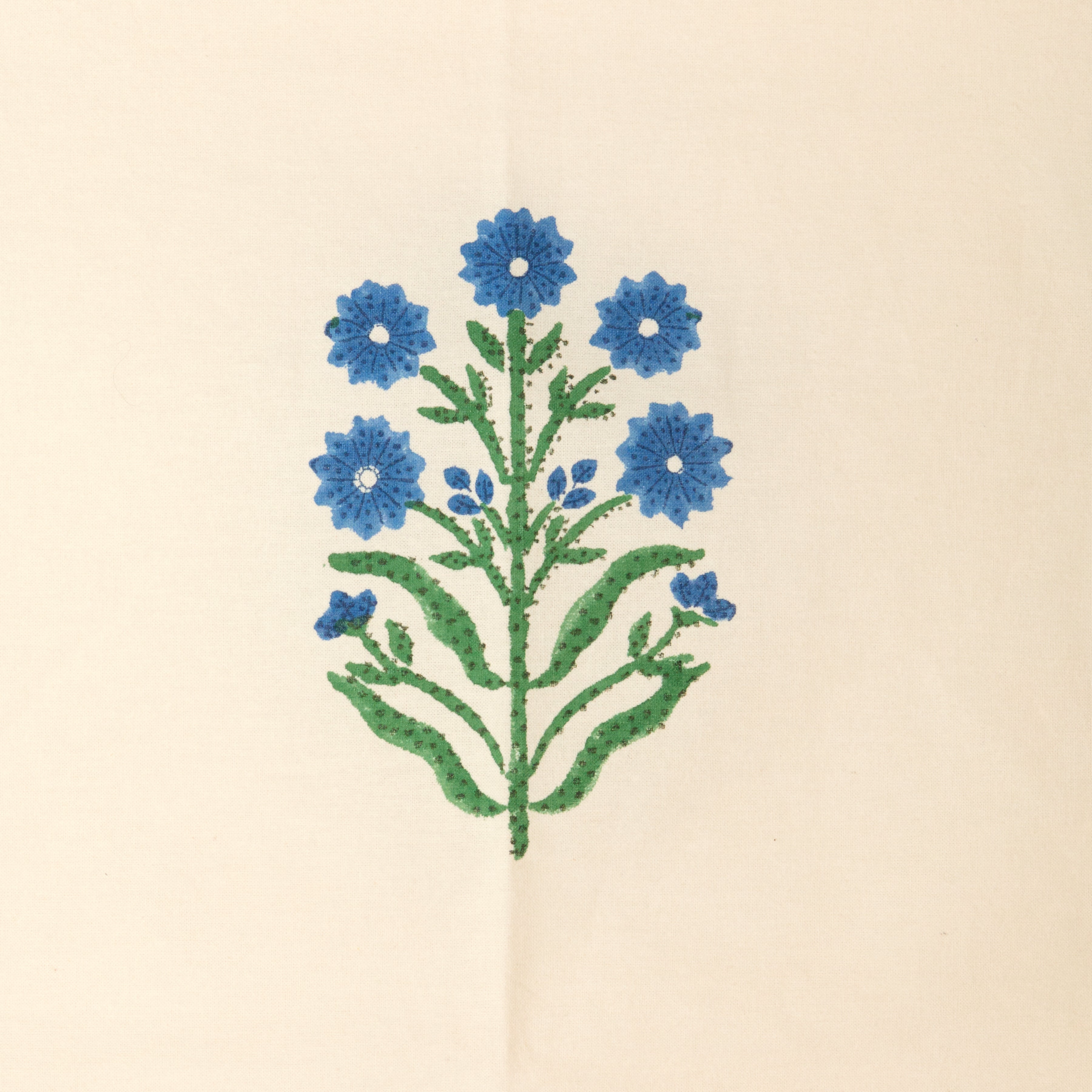 couleur-nature-jeu-de-singes-nappe-coton-bleu-vert-59x59 image 4