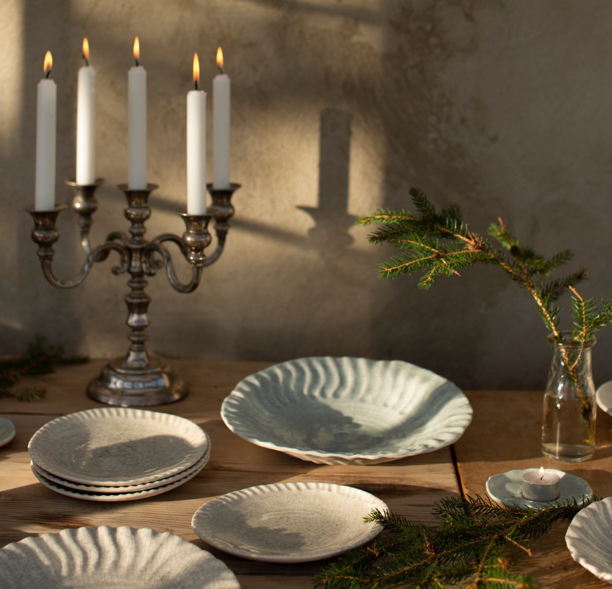jars-r-fectoire-grande-assiette-creuse-c-ladon-c-ramique image 2