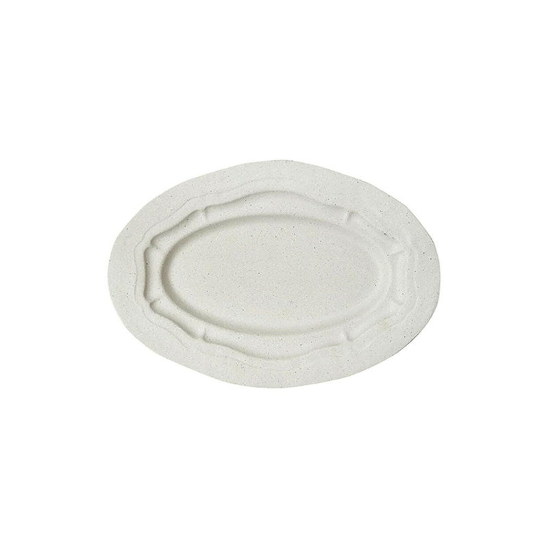 jars-r-fectoire-plat-ovale-s-sable-mat-c-ramique image 1