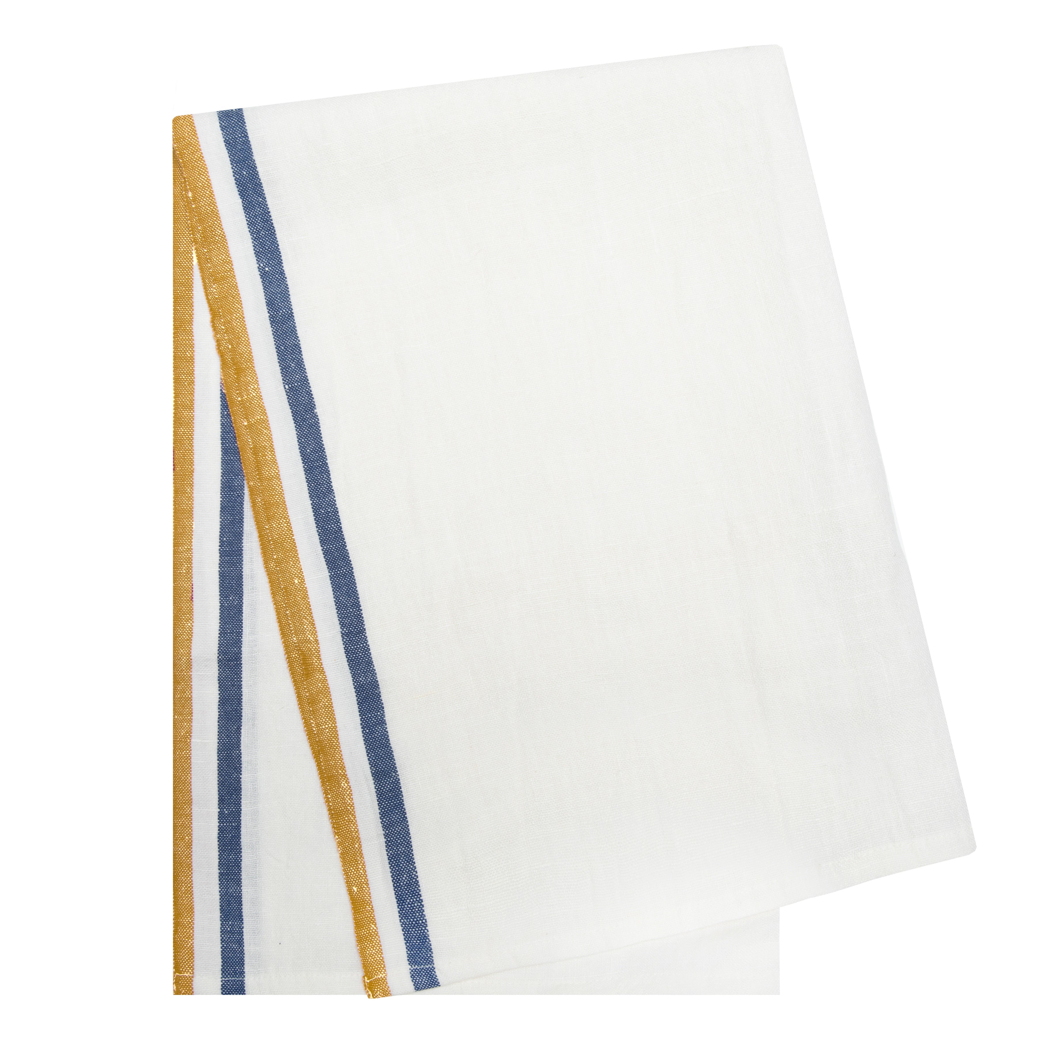 couleur-nature-normandy-torchons-blanc-lot-2-moutarde image 3