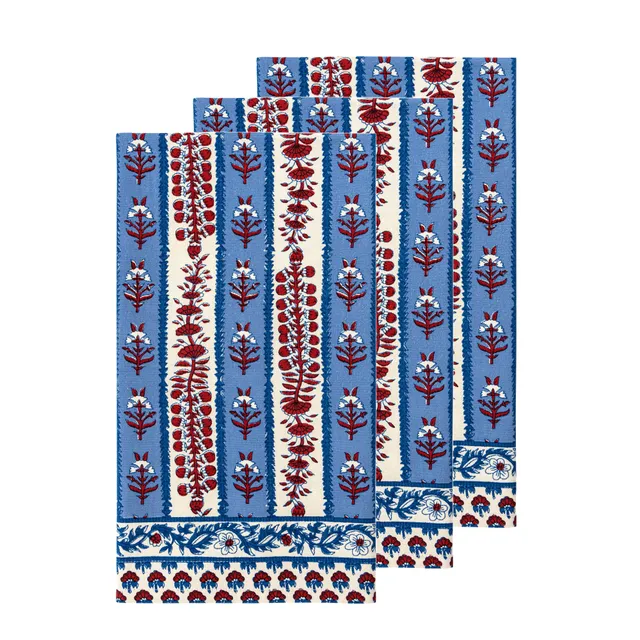 couleur-nature-avignon-torchon-cuisine-rouge-bleu-lot-3 image 1