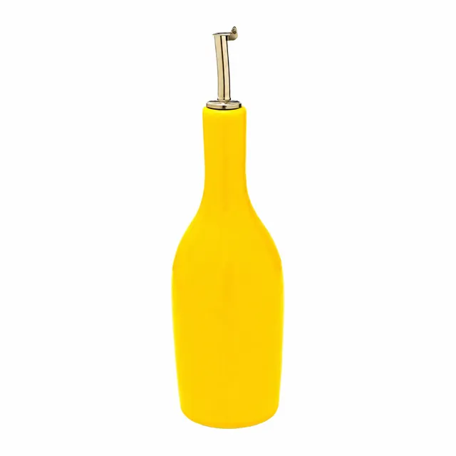 jars-cantine-huilier-citron-en-c-ramique-jaune-vif-textur image 1