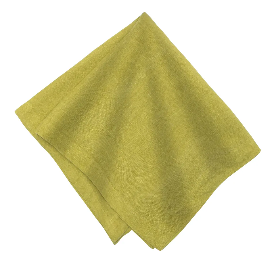 couleur-nature-everyday-serviette-lin-vert-pomme-lot-4 image 1