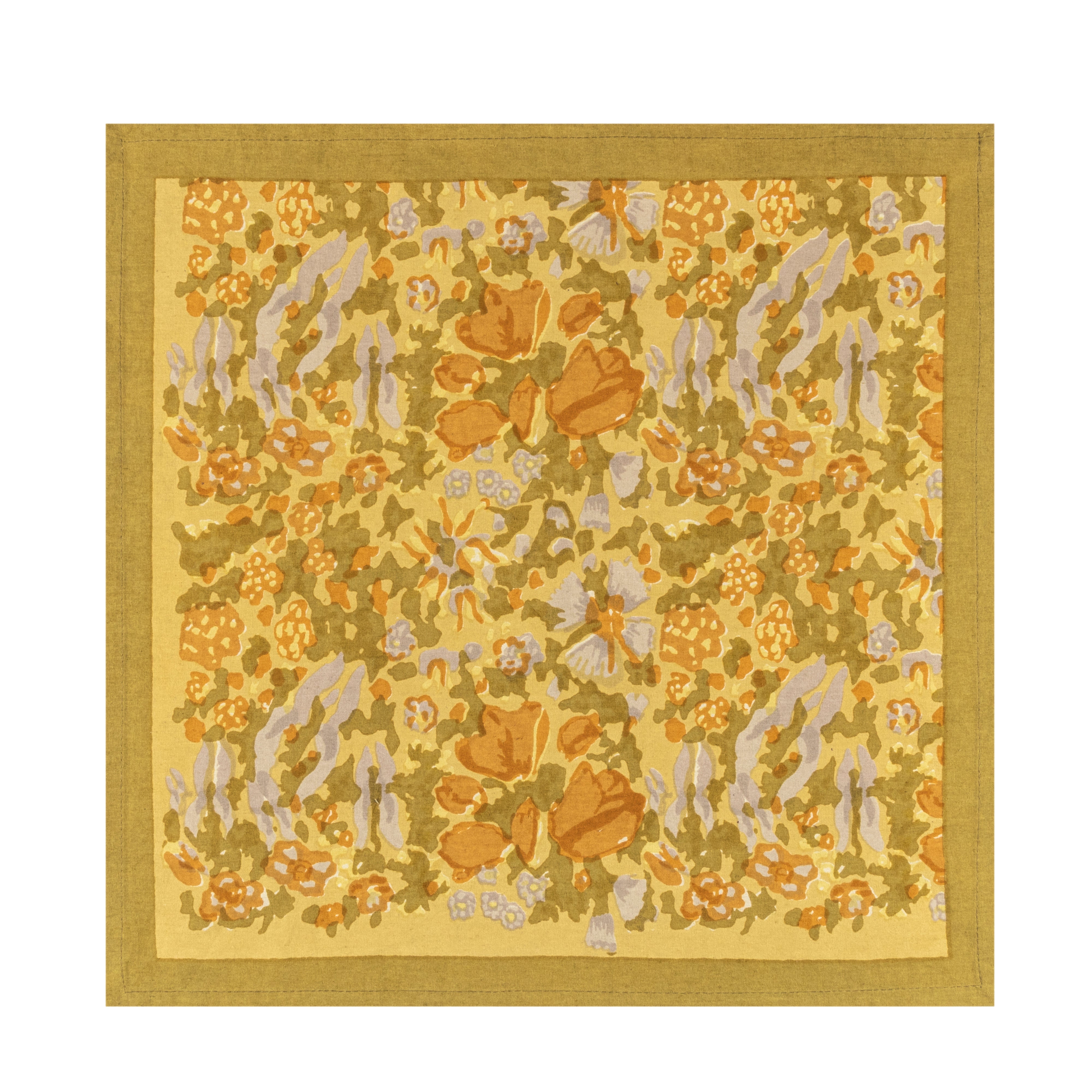 couleur-nature-jardin-serviettes-coton-moutarde-gris-lot-6 image 8