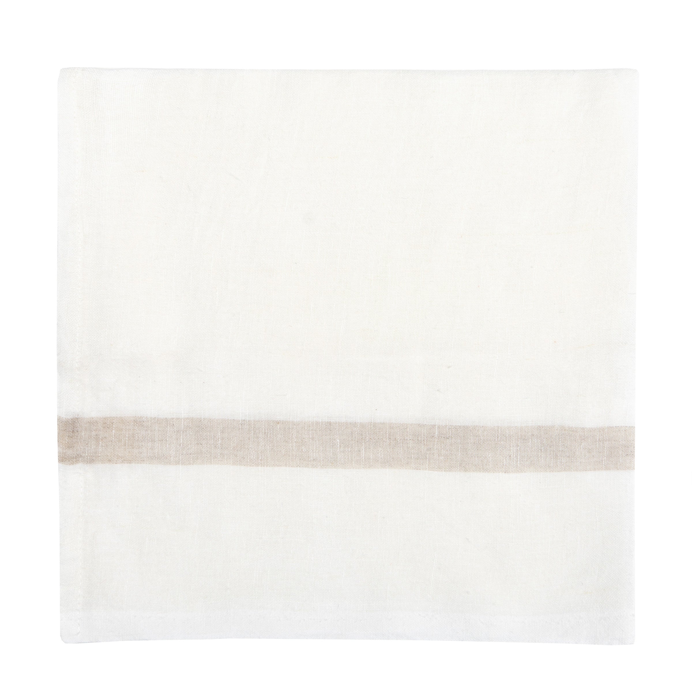 couleur-nature-lin-lav-serviettes-table-lot-4-blanc-naturel image 2