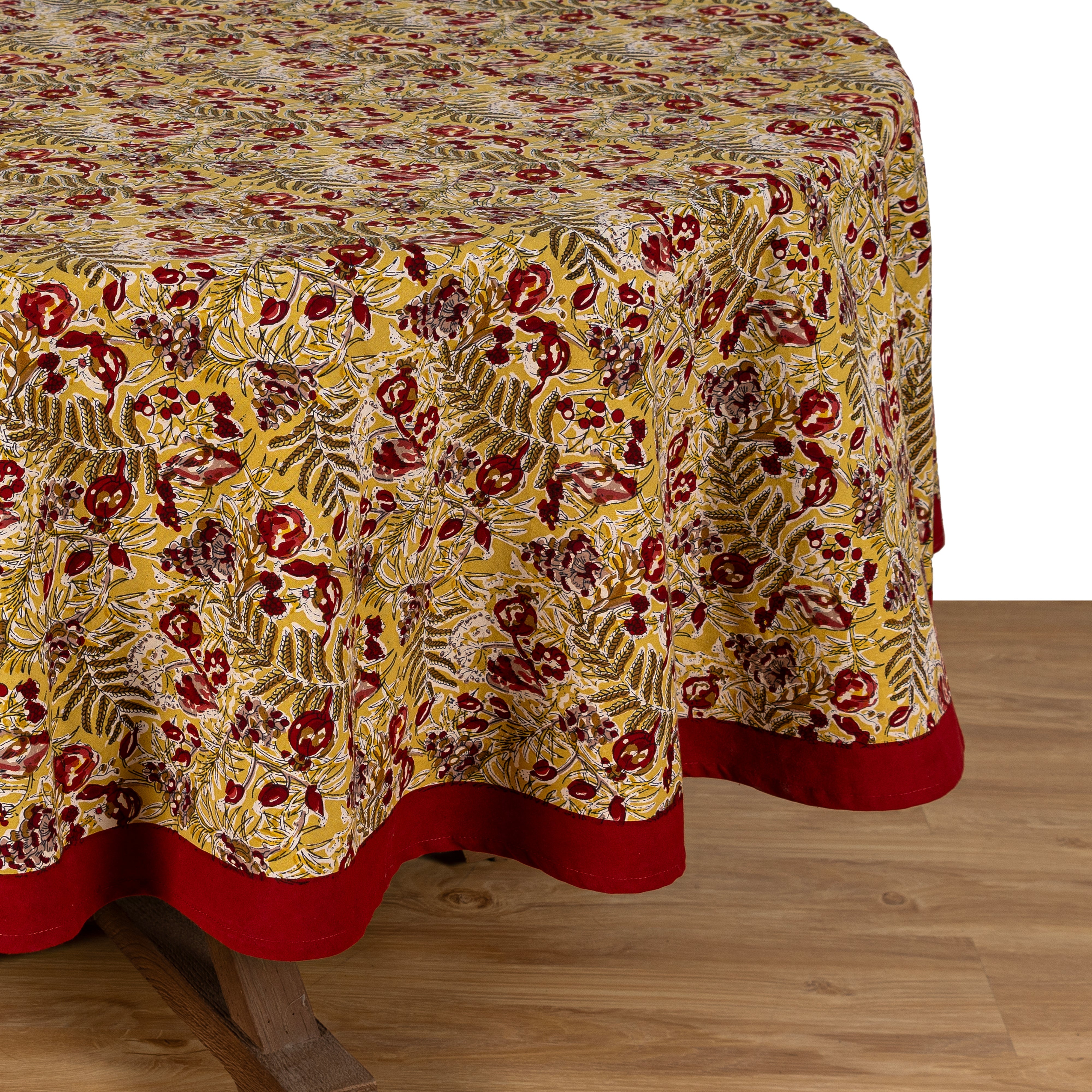 couleur-nature-winter-garden-nappe-rouge-vert-71x106 image 8