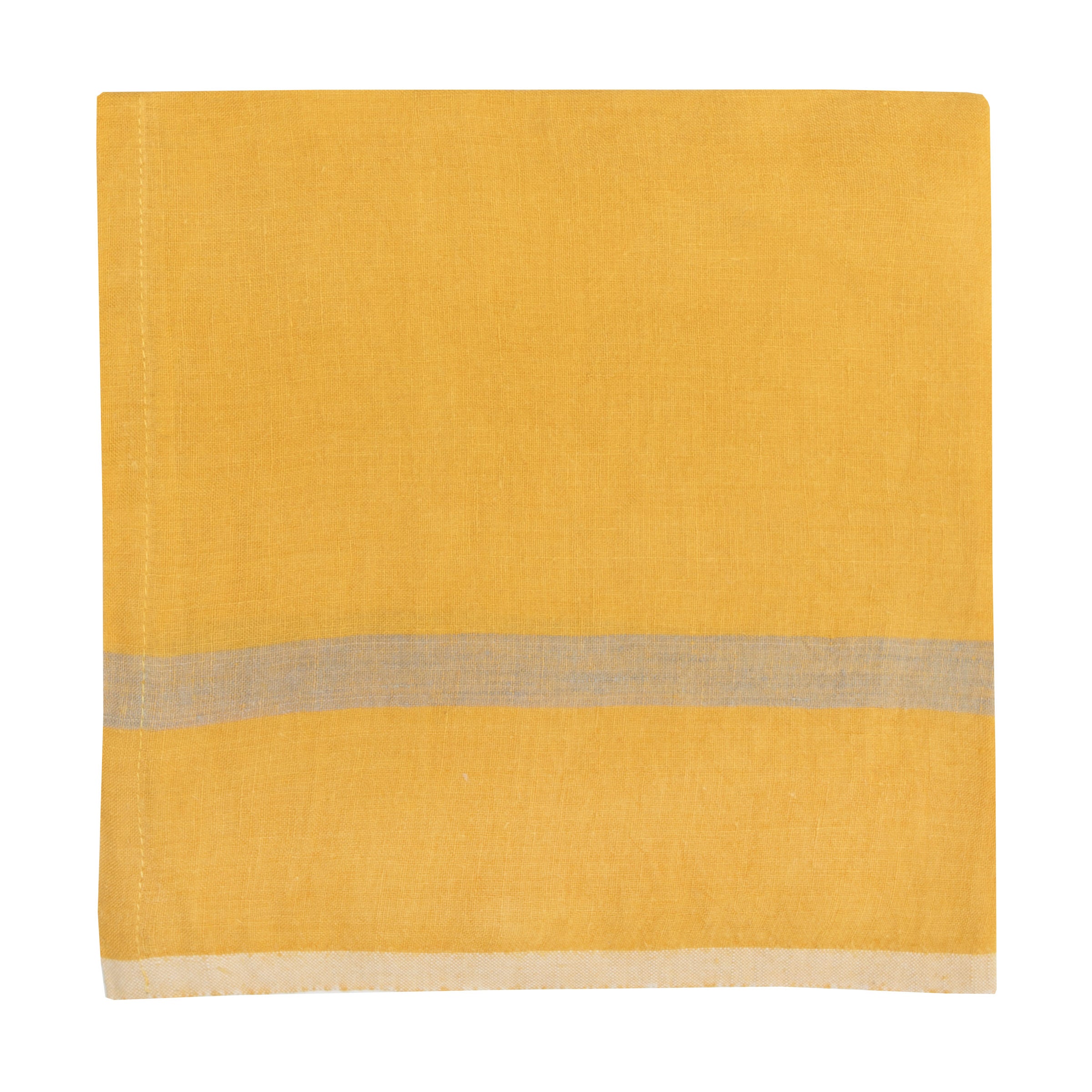 couleur-nature-serviettes-lin-lav-moutarde-gris-lot-4 image 1