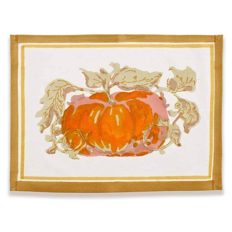 couleur-nature-pumpkin-set-de-table-lot-6-orange-15x18 image 1