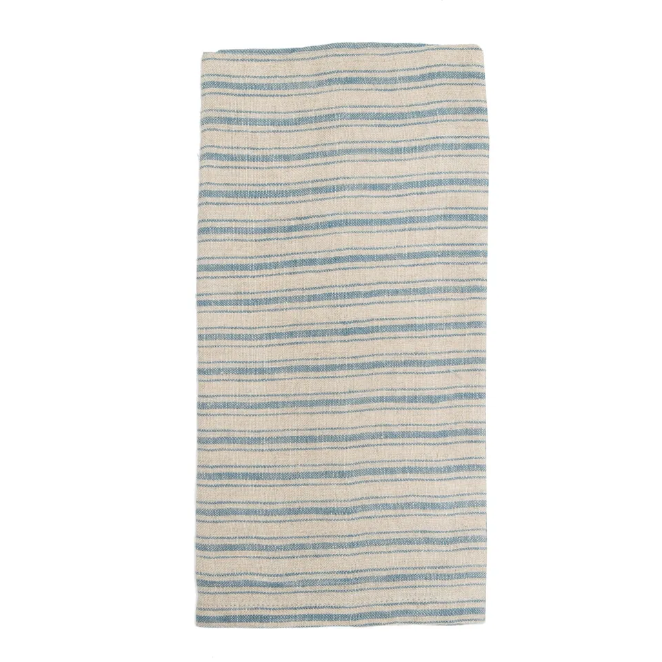 couleur-nature-boat-stripe-torchons-lin-bleu-lot-2 image 1