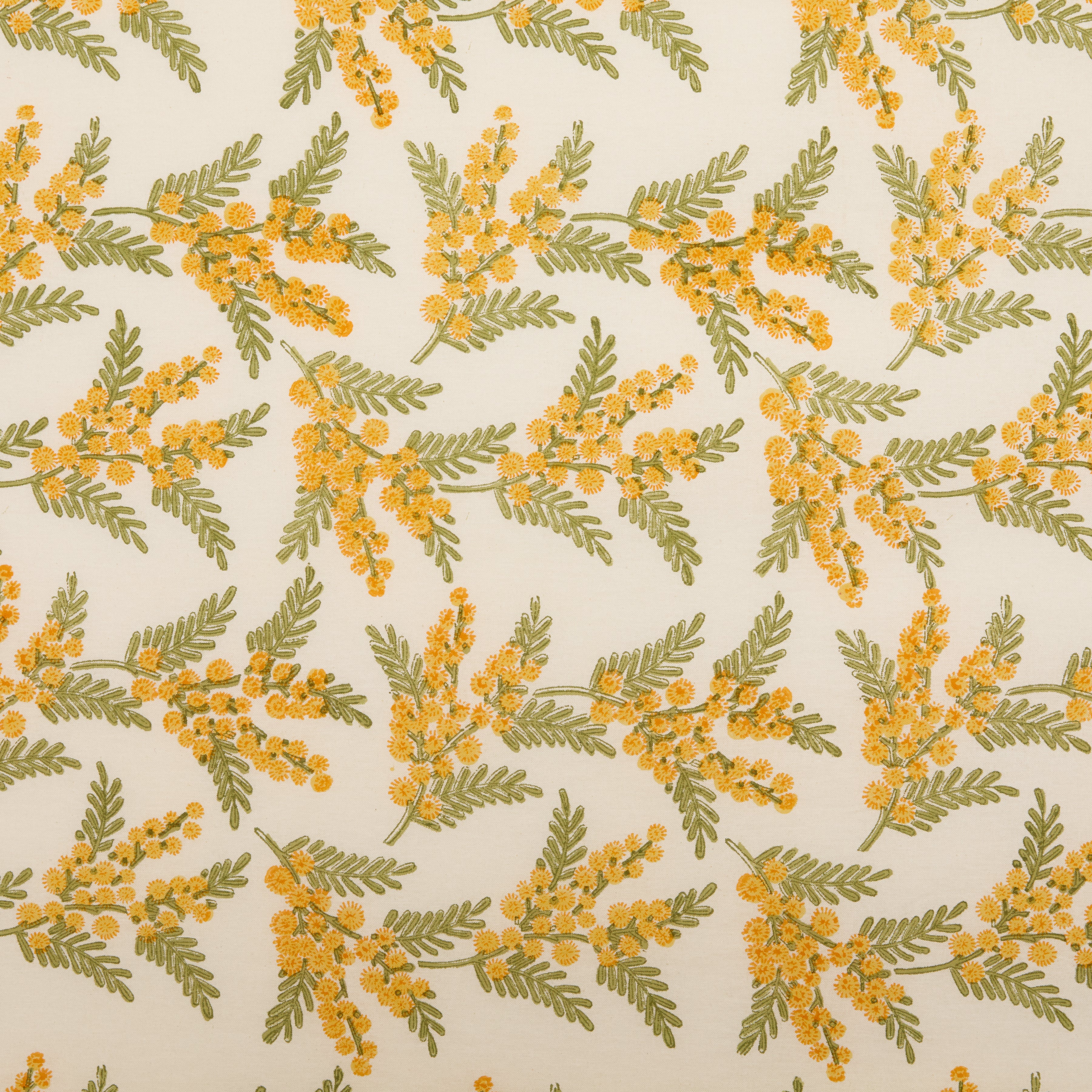 couleur-nature-mimosa-nappe-coton-jaune-vert-71x106 image 8