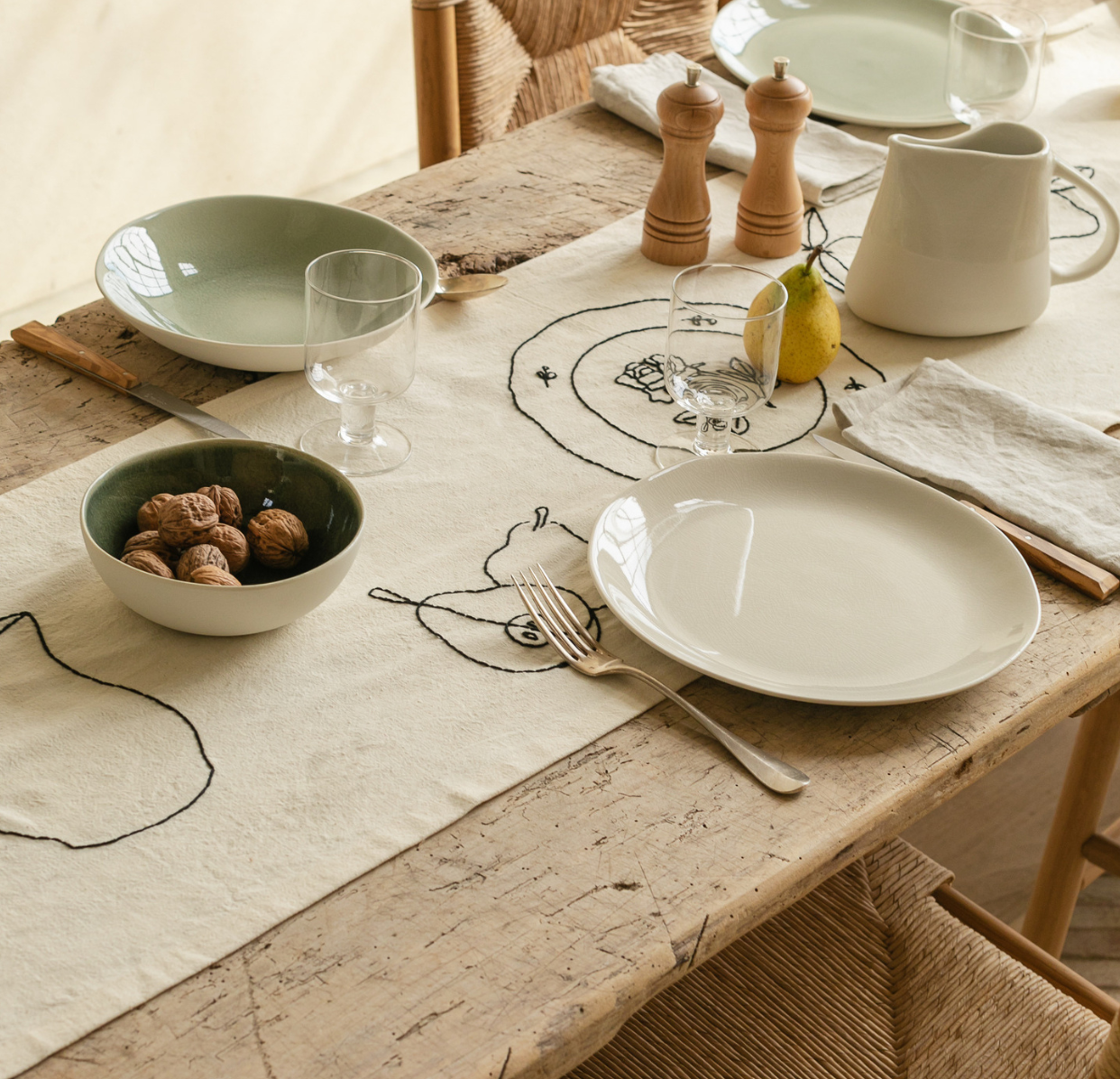 jars-maguelone-assiette-plate-c-ramique-quartz-blanc-craquel image 4