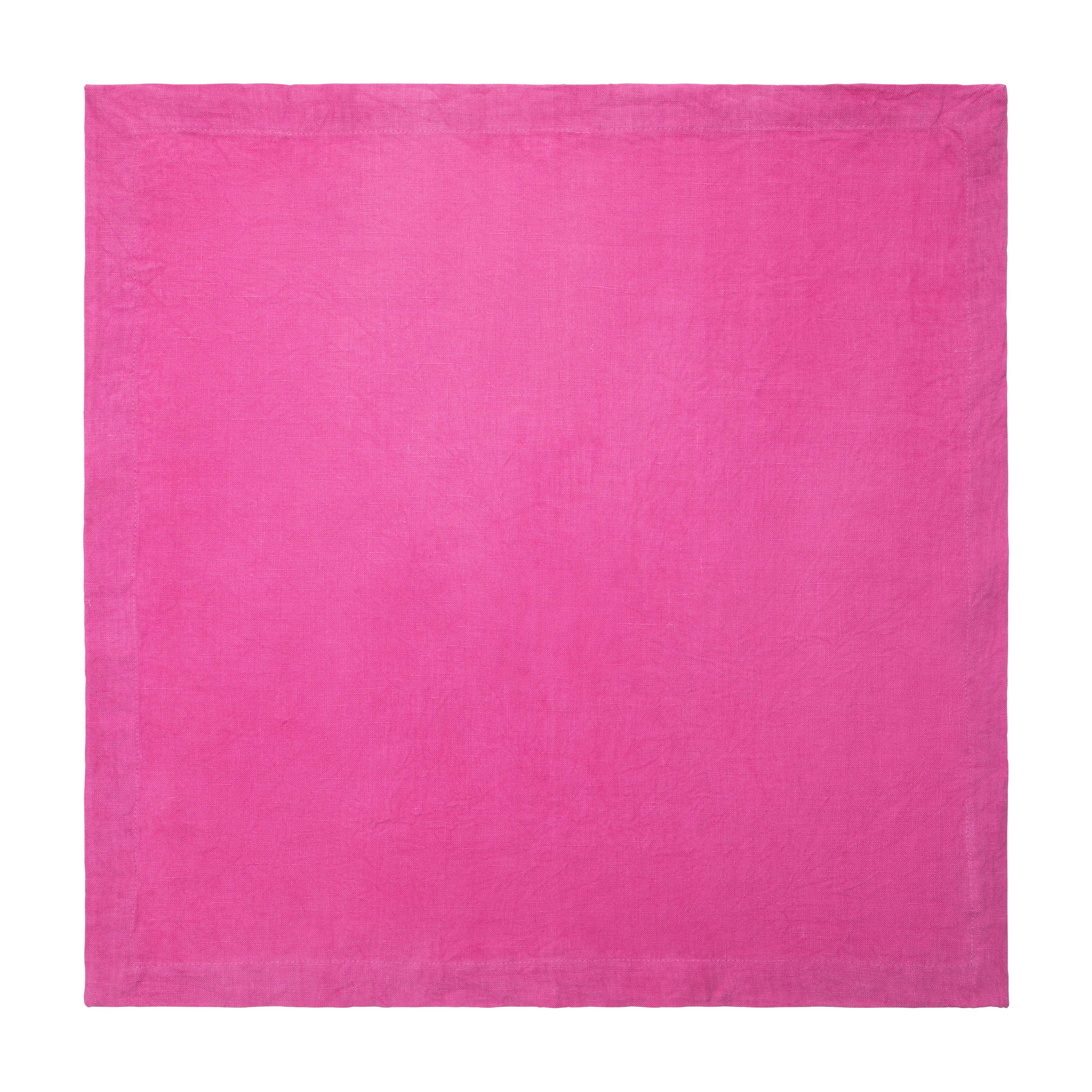 couleur-nature-everyday-serviette-table-flamingo-lot-4-lin image 4