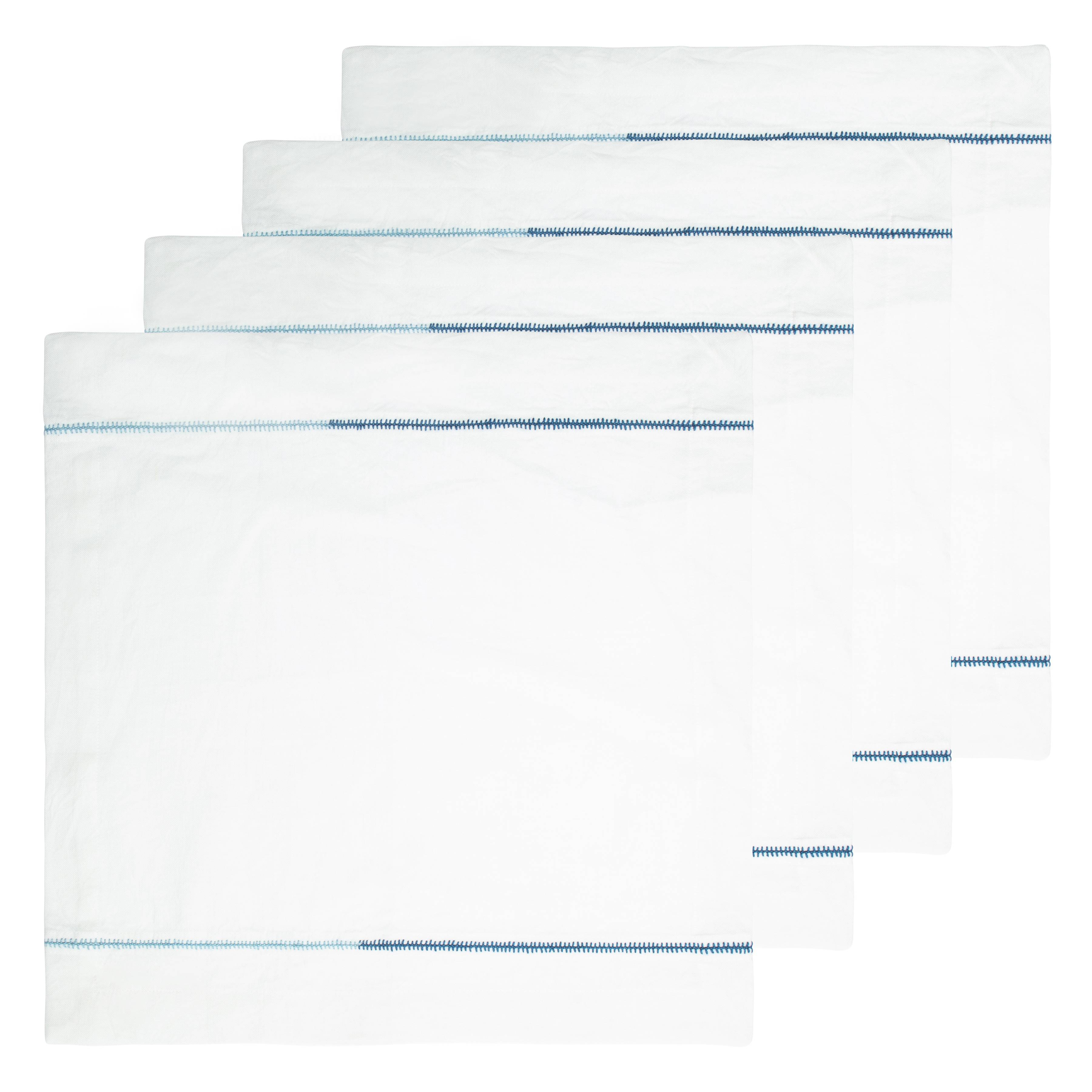 couleur-nature-embroidery-lot-4-serviettes-blanches-lin-belge image 5