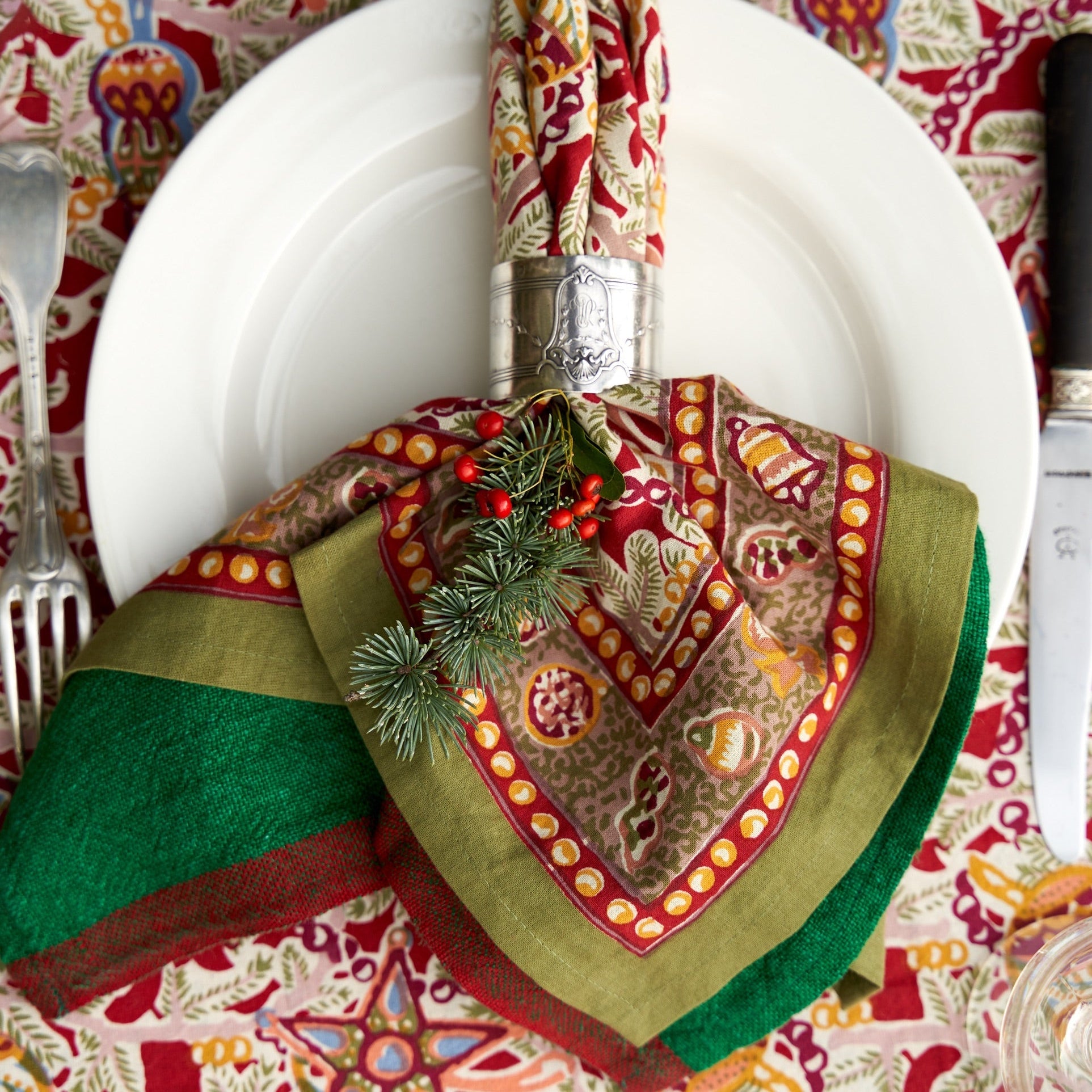 couleur-nature-no-l-serviettes-de-table-coton-lot-6-no-l image 7