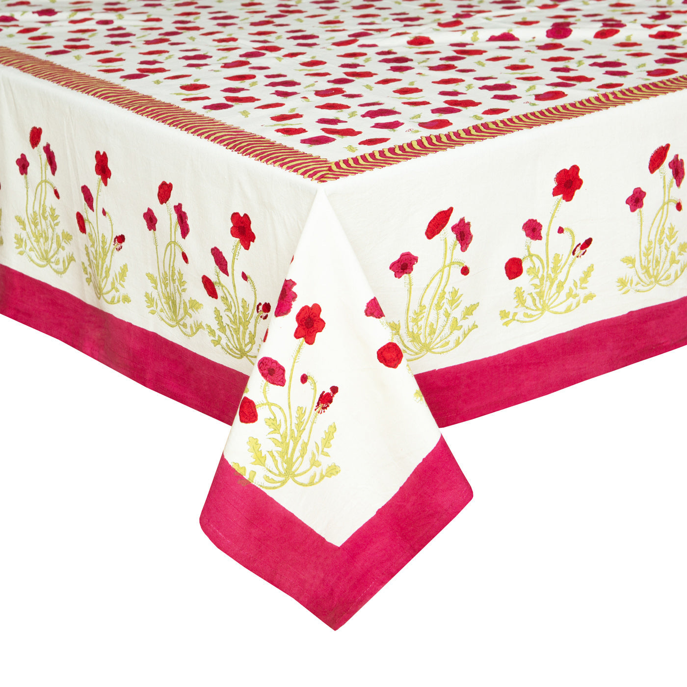 couleur-nature-poppies-nappe-fran-aise-coquelicot-coton-59x59 image 7