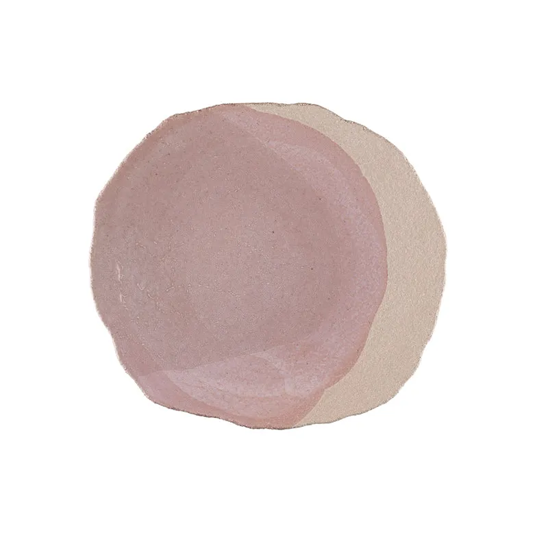 jars-plume-assiette-dessert-rose-gr-s-chamott image 1