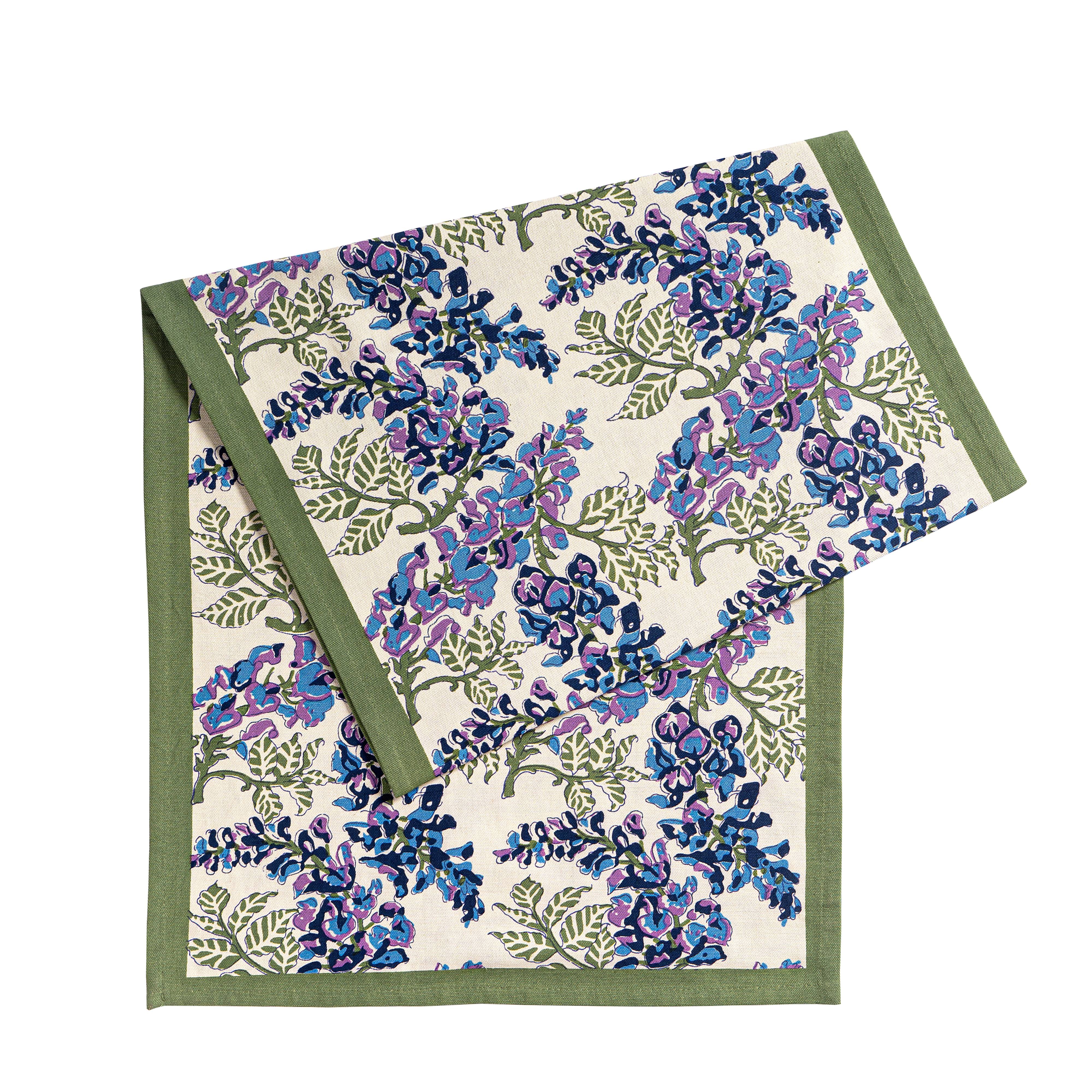 couleur-nature-wisteria-chemin-de-table-vert-bleu-16x72 image 1