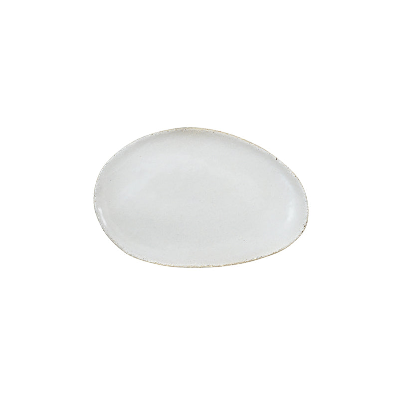 jars-r-fectoire-plat-ovale-s-blanc-gr-s-chamott image 1