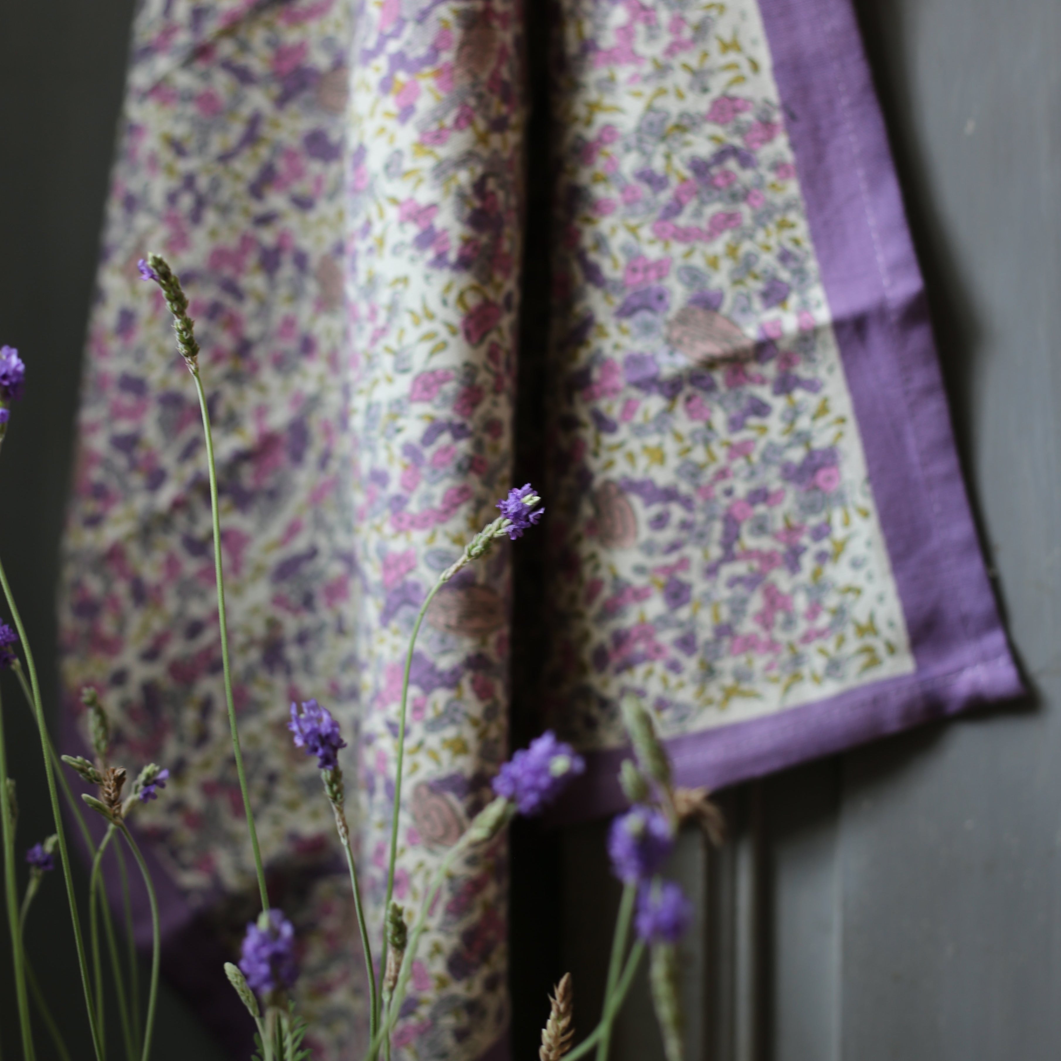 couleur-nature-lavender-torchon-coton-lot-3-lavande image 4