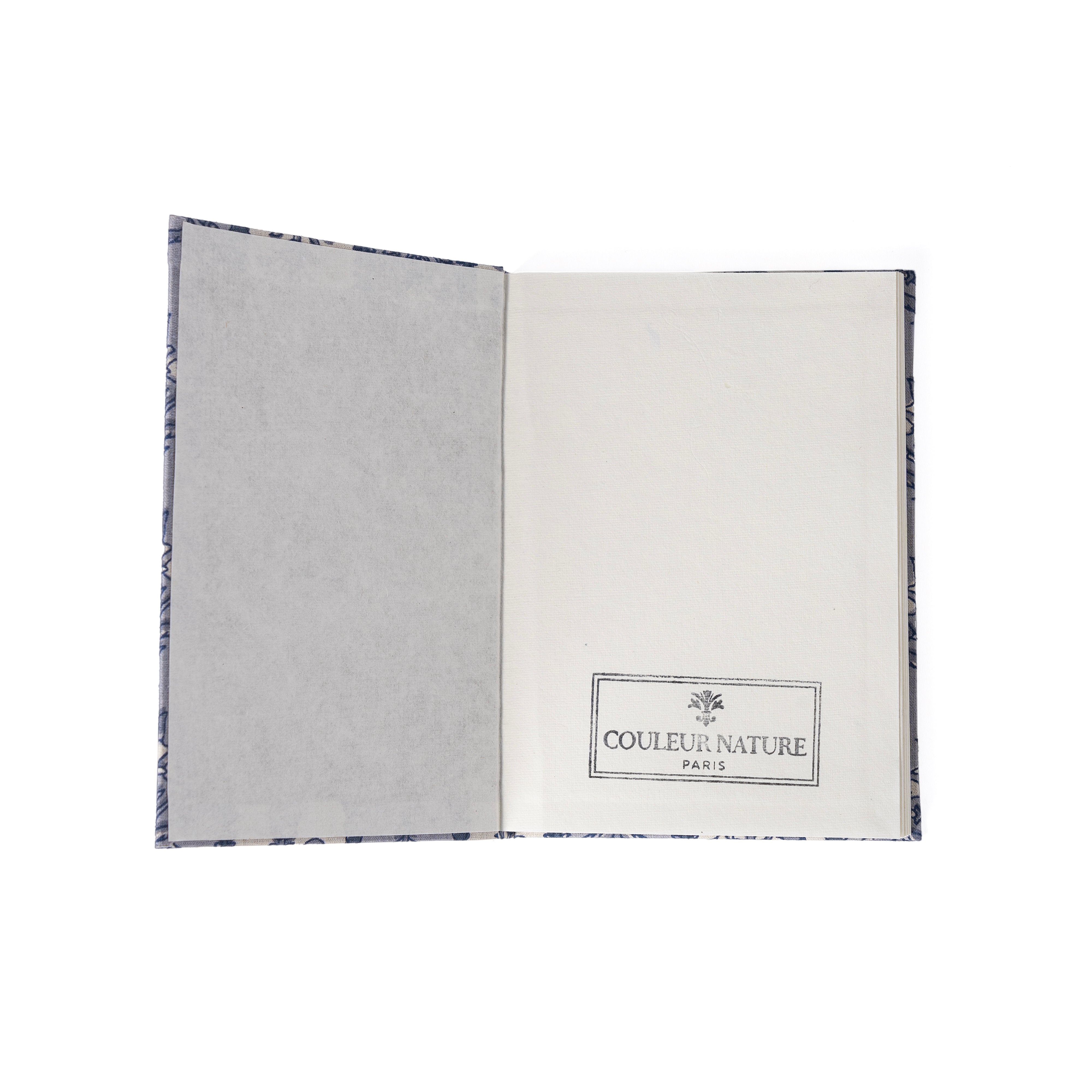 couleur-nature-avignon-carnet-tissu-bleu-marine-5x7 image 4