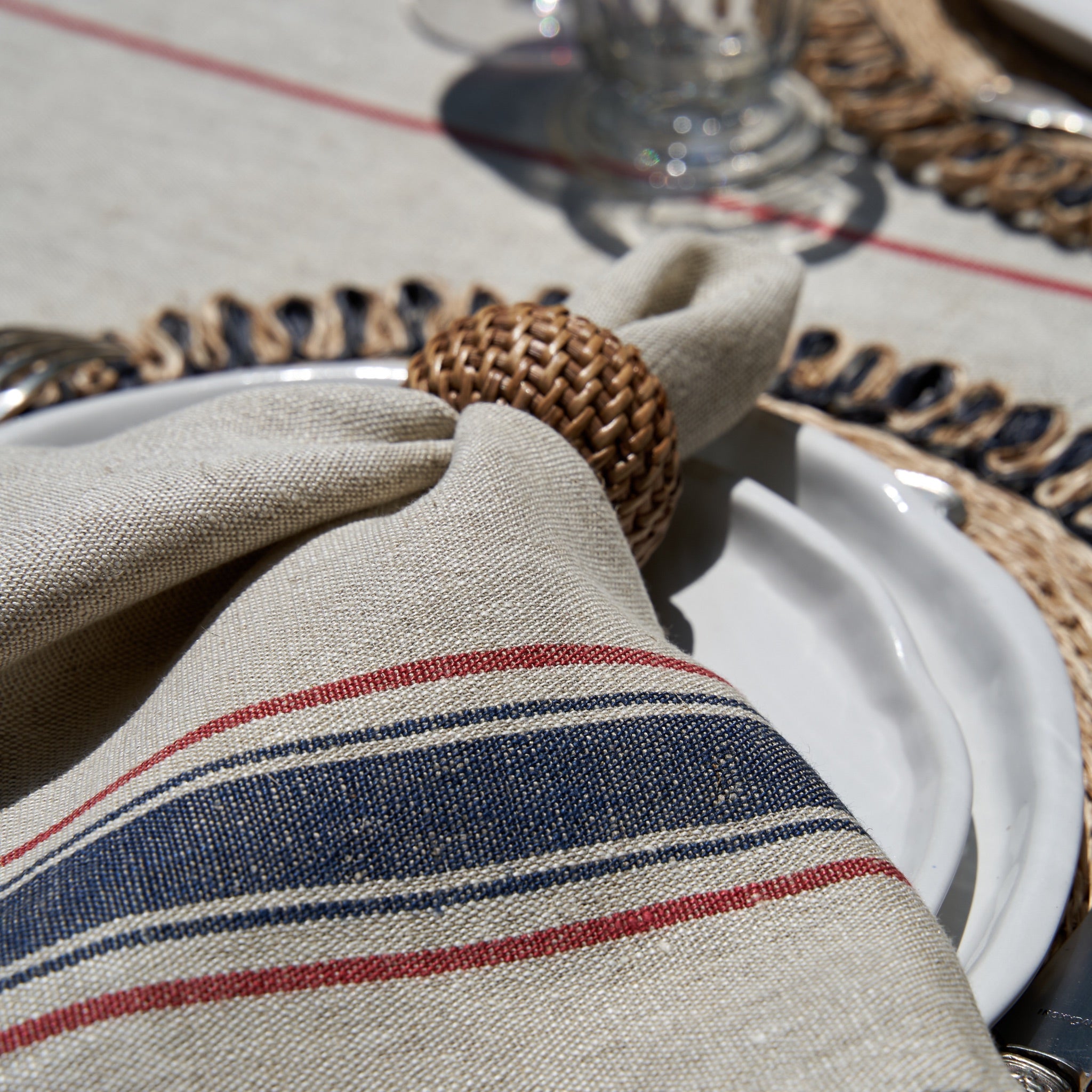 couleur-nature-menton-serviettes-lin-coton-denim-lot-4 image 3