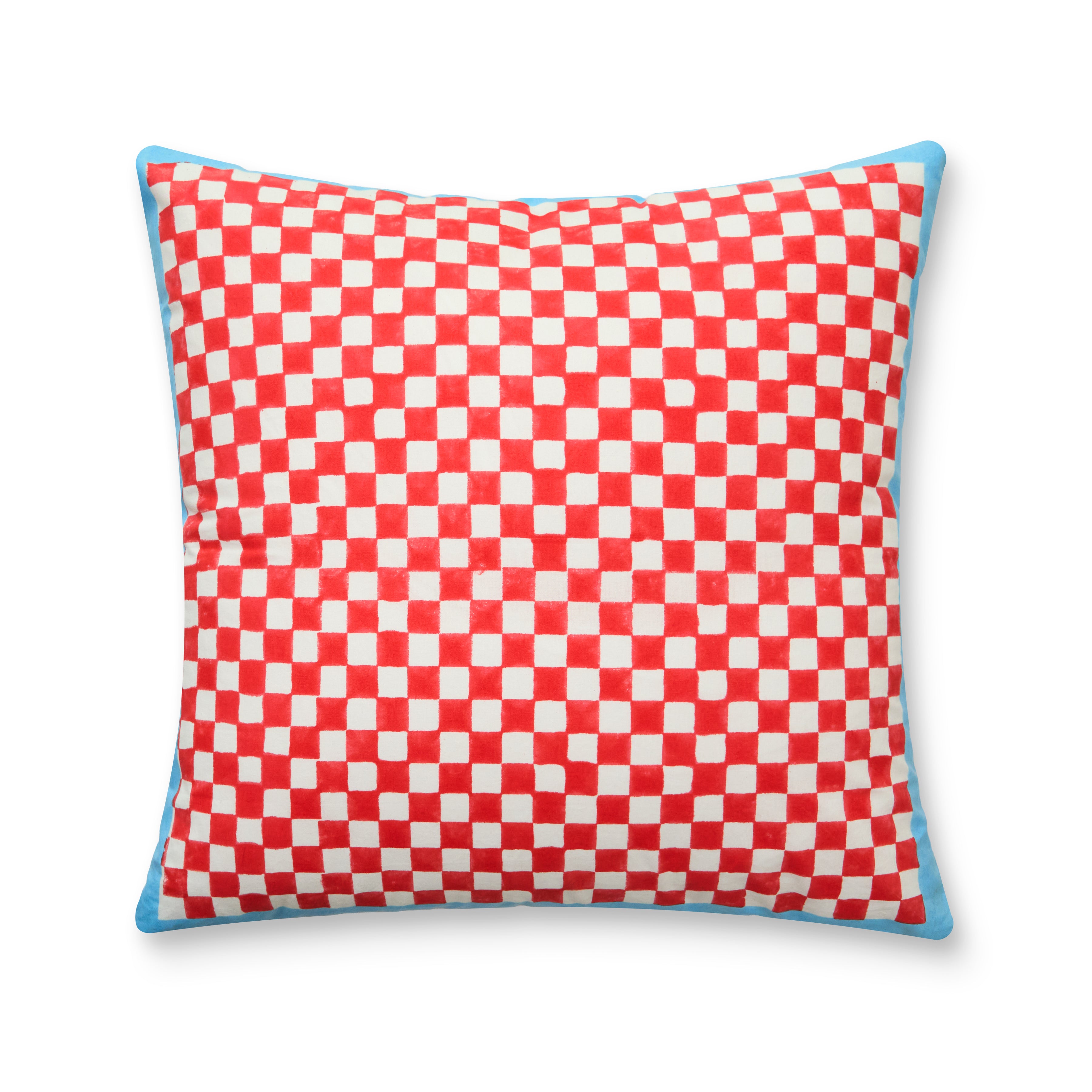 couleur-nature-jeu-de-singes-housse-de-coussin-rouge-bleu image 2