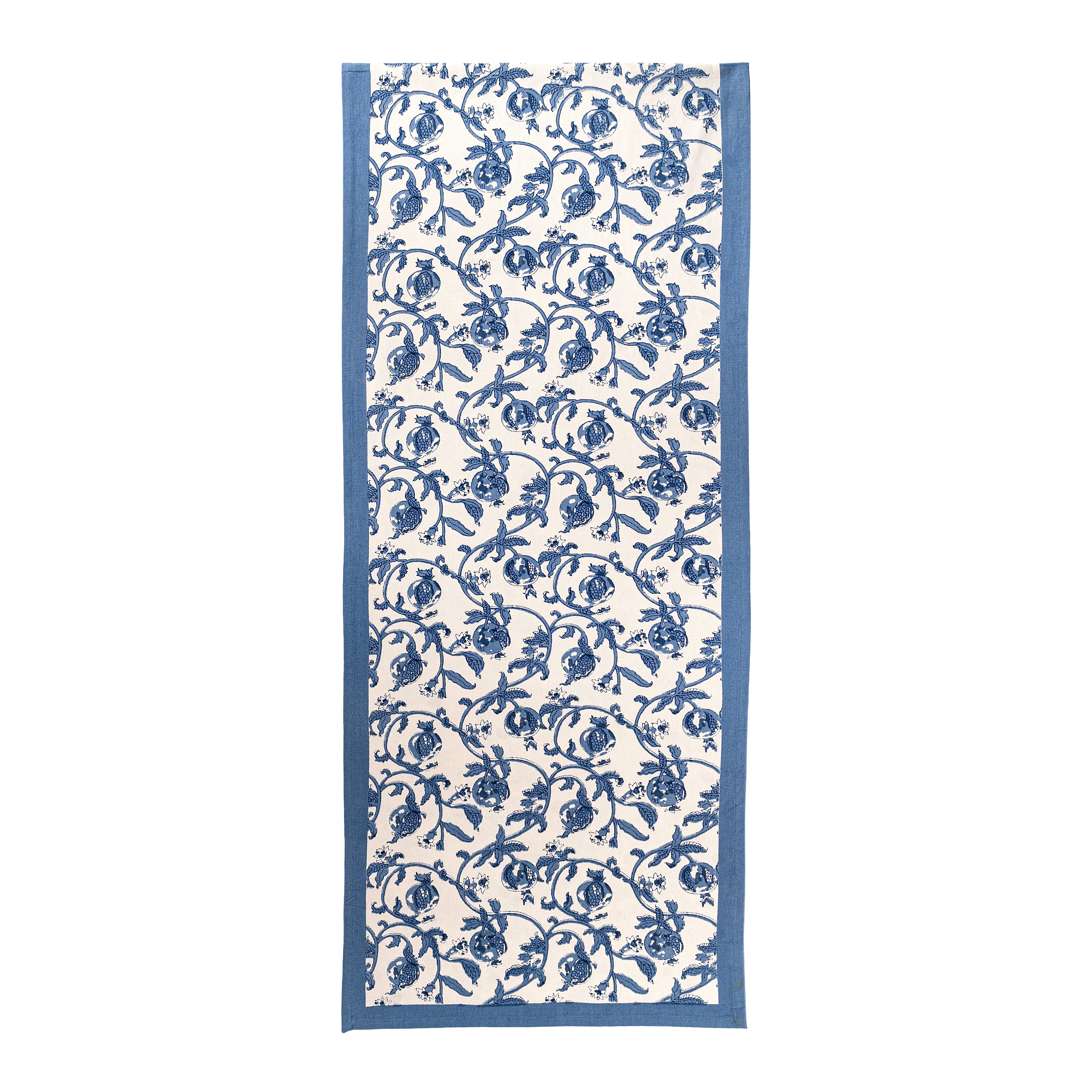 couleur-nature-granada-chemin-de-table-bleu-40x180-cm image 6