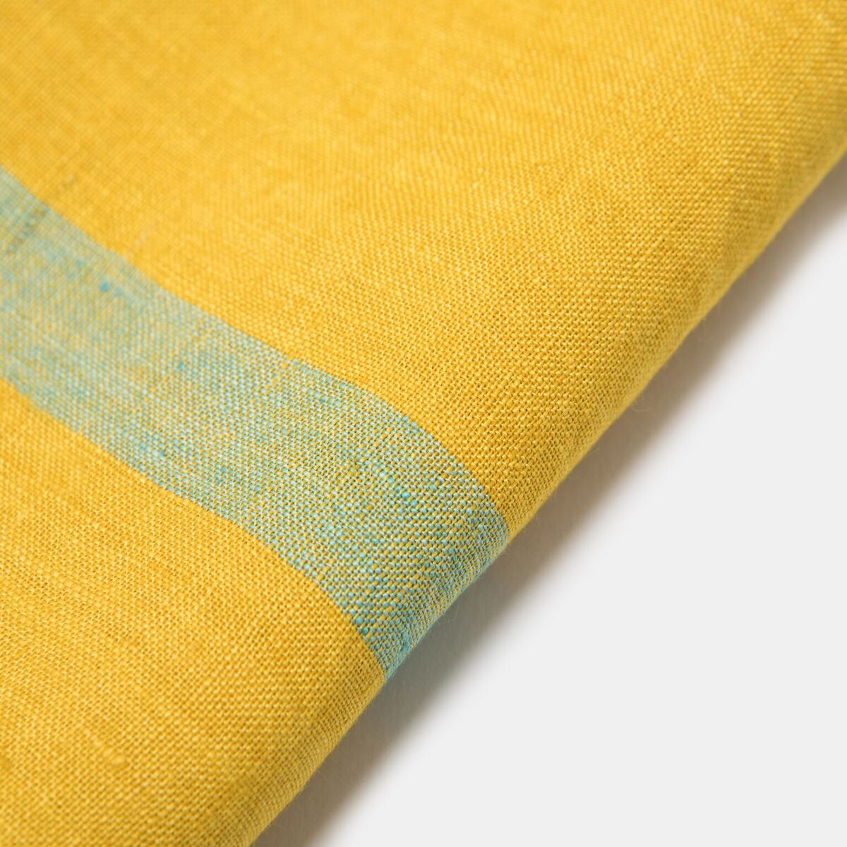 couleur-nature-lin-lav-serviettes-table-lime-aqua-lot-4 image 2