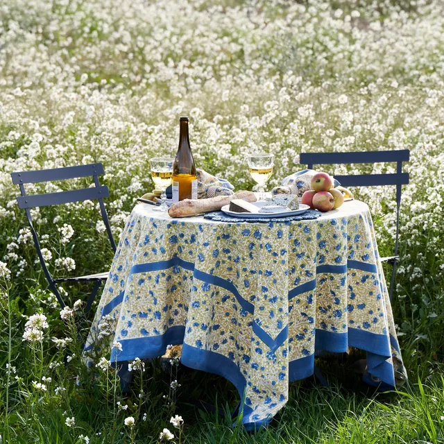 couleur-nature-meadows-nappe-proven-ale-bleu-vert-71x106 image 1