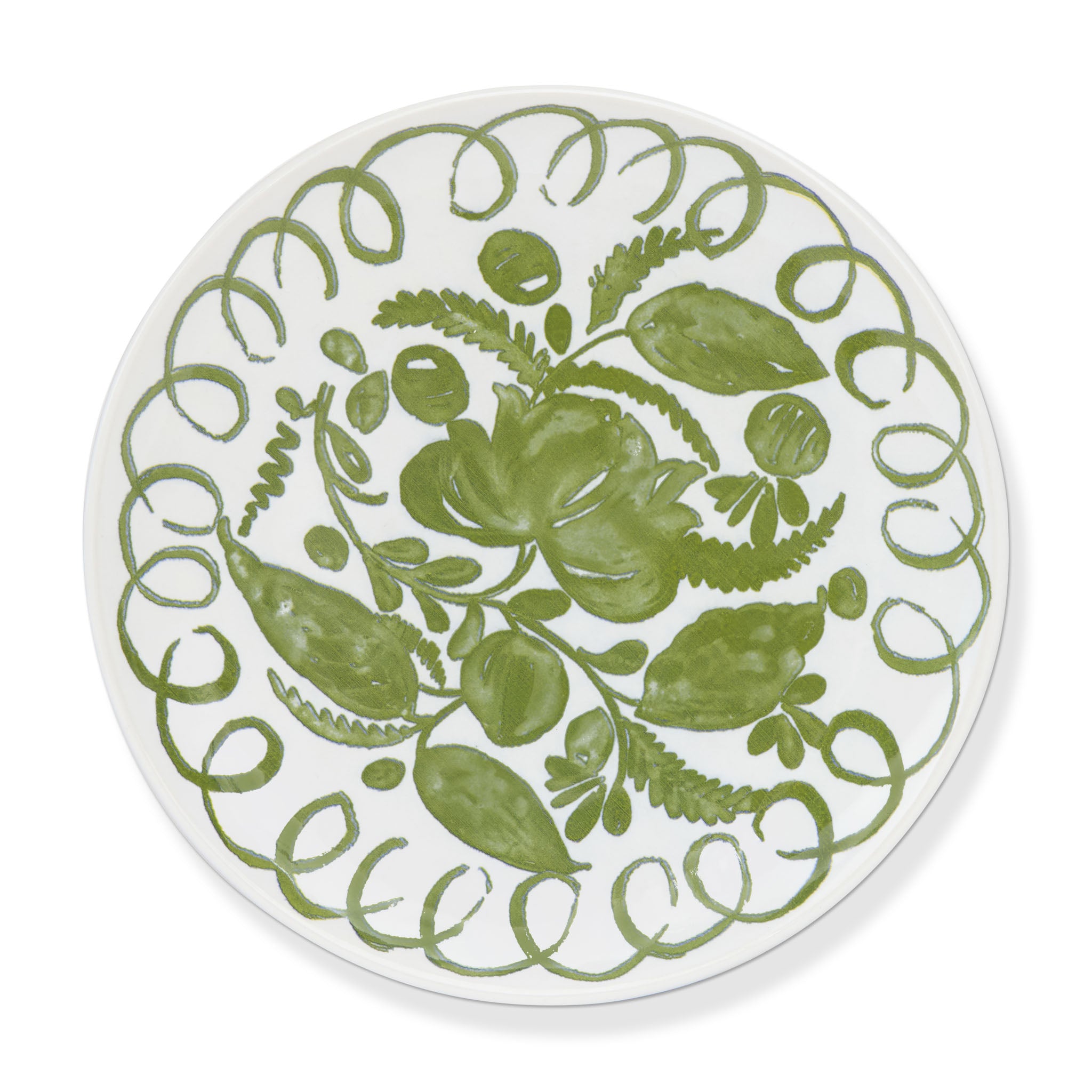 couleur-nature-amalfi-assiette-creuse-c-ramique-blanc-vert image 1