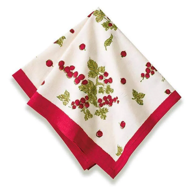 couleur-nature-gooseberry-serviette-coton-verte-lot-6 image 1