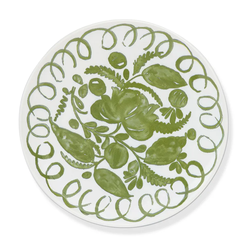 couleur-nature-amalfi-assiette-creuse-c-ramique-blanc-vert image 1