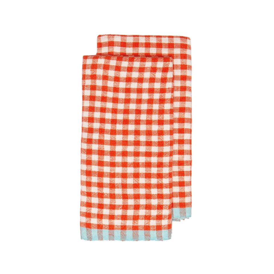 couleur-nature-torchons-lin-orange-aqua-lot-2 image 1