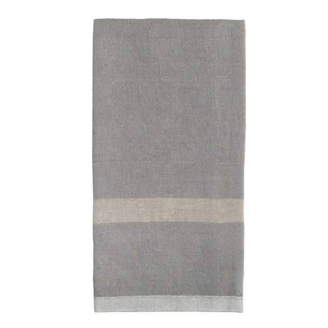 couleur-nature-lin-torchon-cuisine-gris-naturel-lot-de-2-lin image 1
