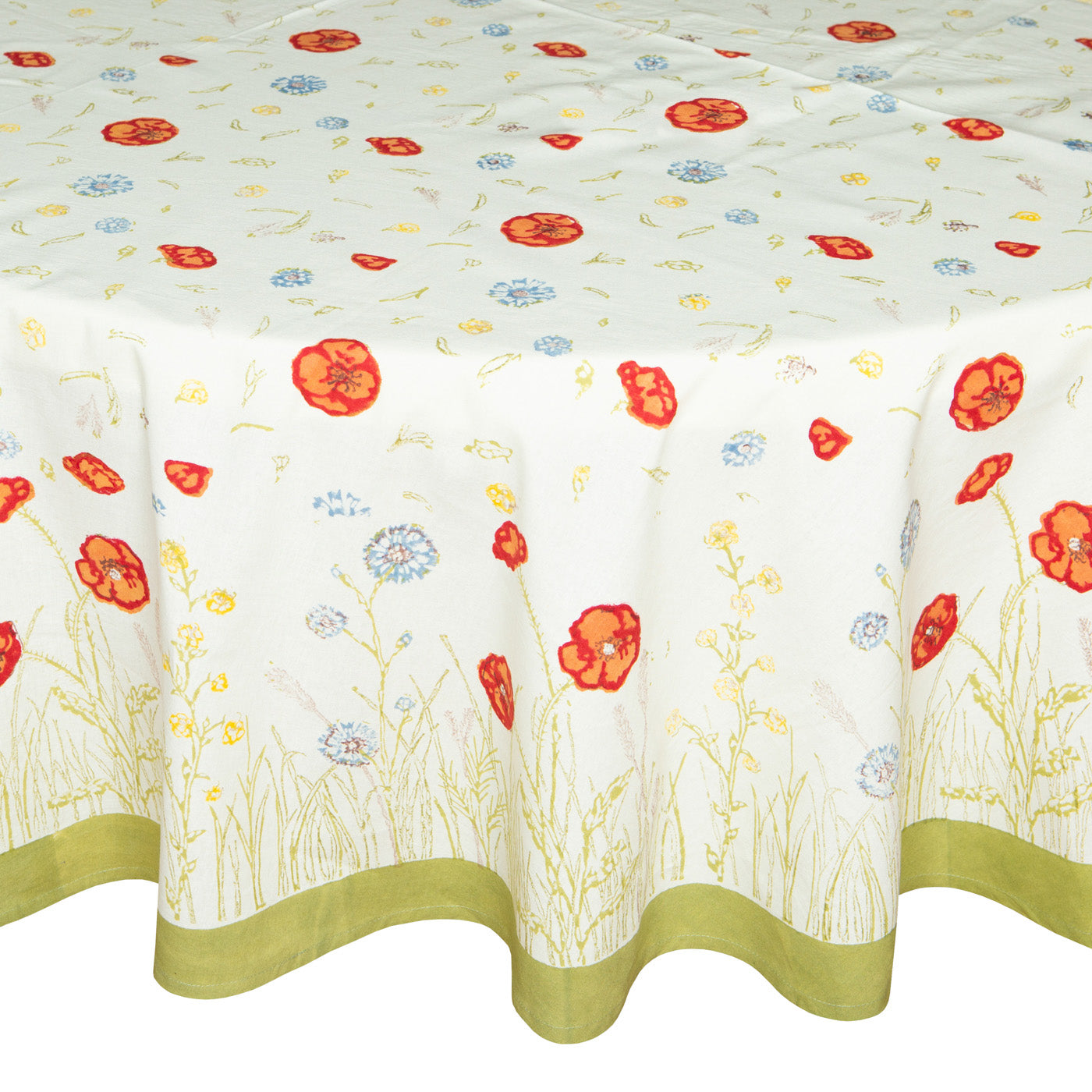 couleur-nature-springfields-nappe-coton-bleue-rectangulaire image 8