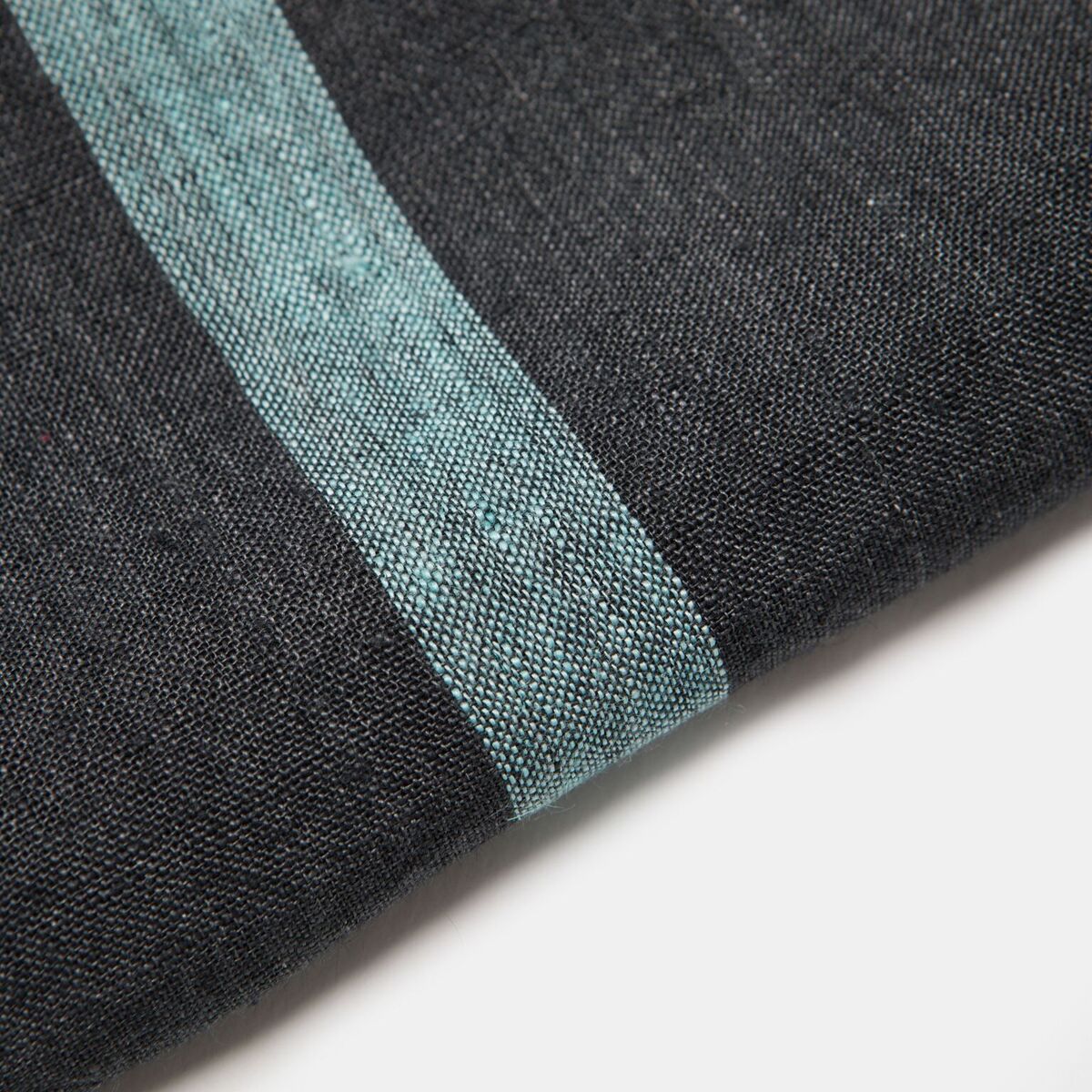couleur-nature-napkins-serviettes-lin-charcoal-aqua-lot-4 image 2