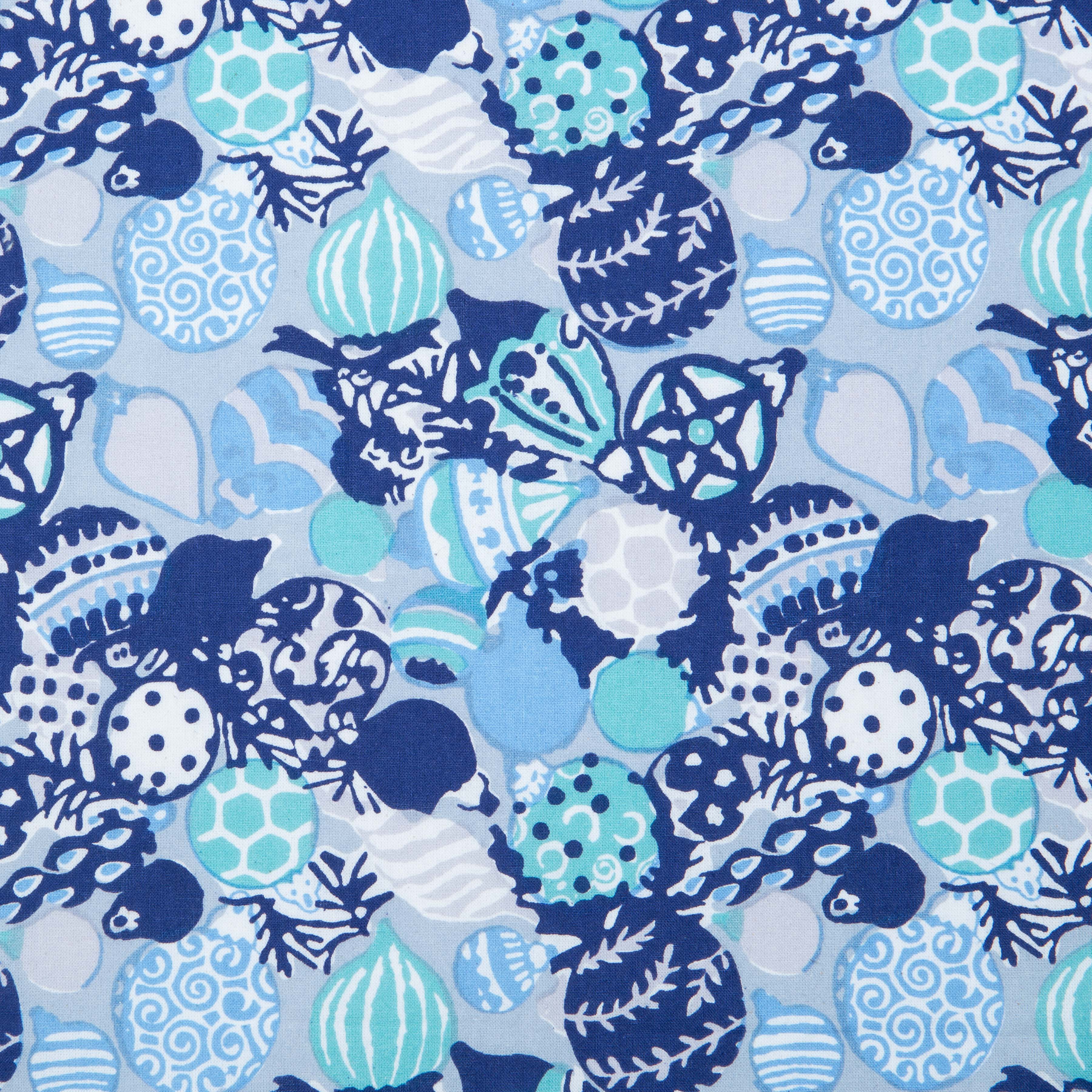 couleur-nature-ornaments-serviettes-de-table-bleu-lot-6-no-l image 4