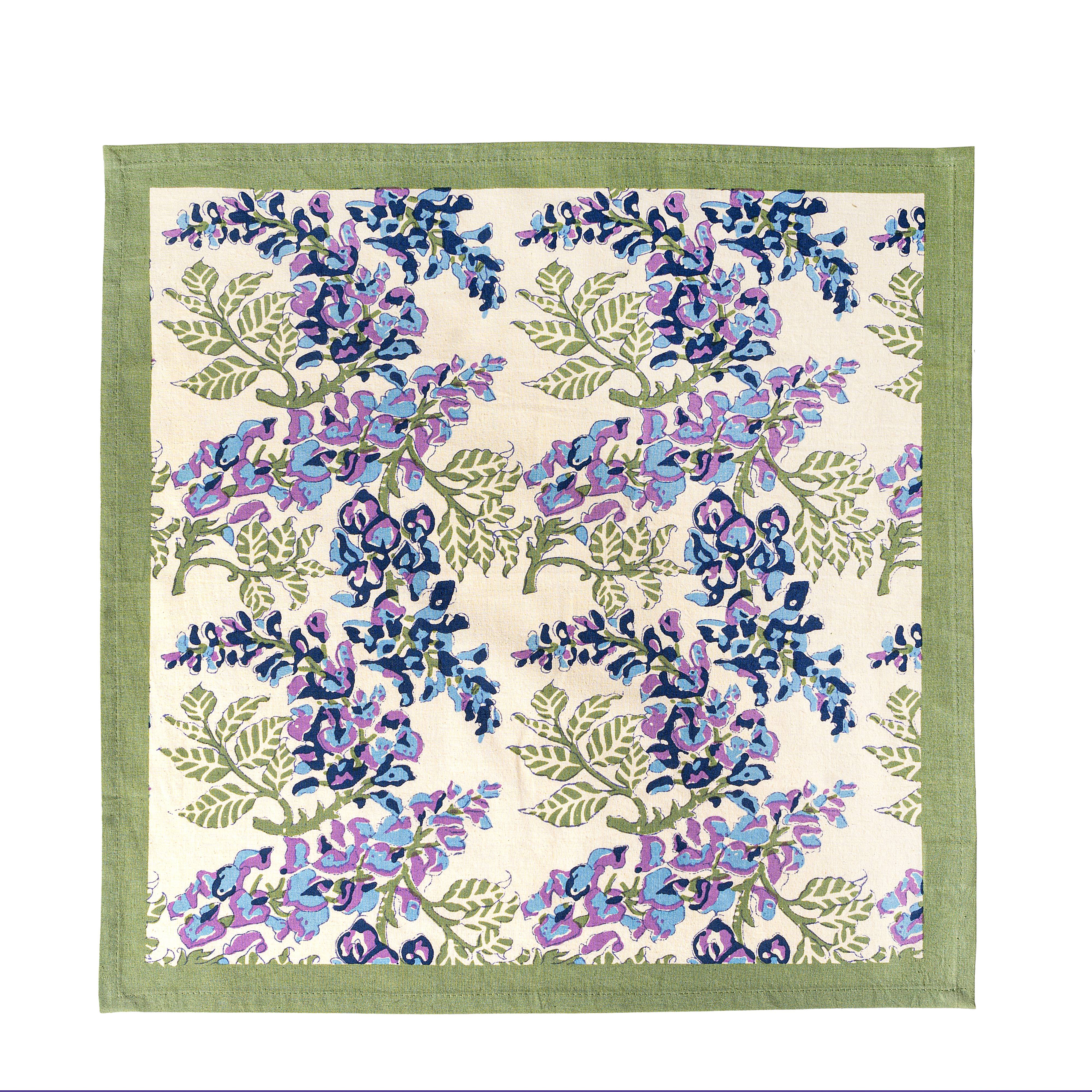 couleur-nature-wisteria-serviette-tissu-lot-6-vert-bleu image 3