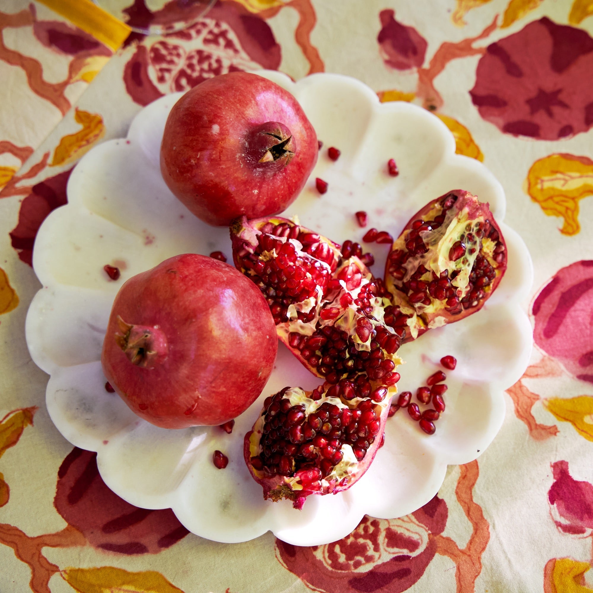 couleur-nature-pomegranate-nappe-lin-grenade-rouge-71x106 image 5