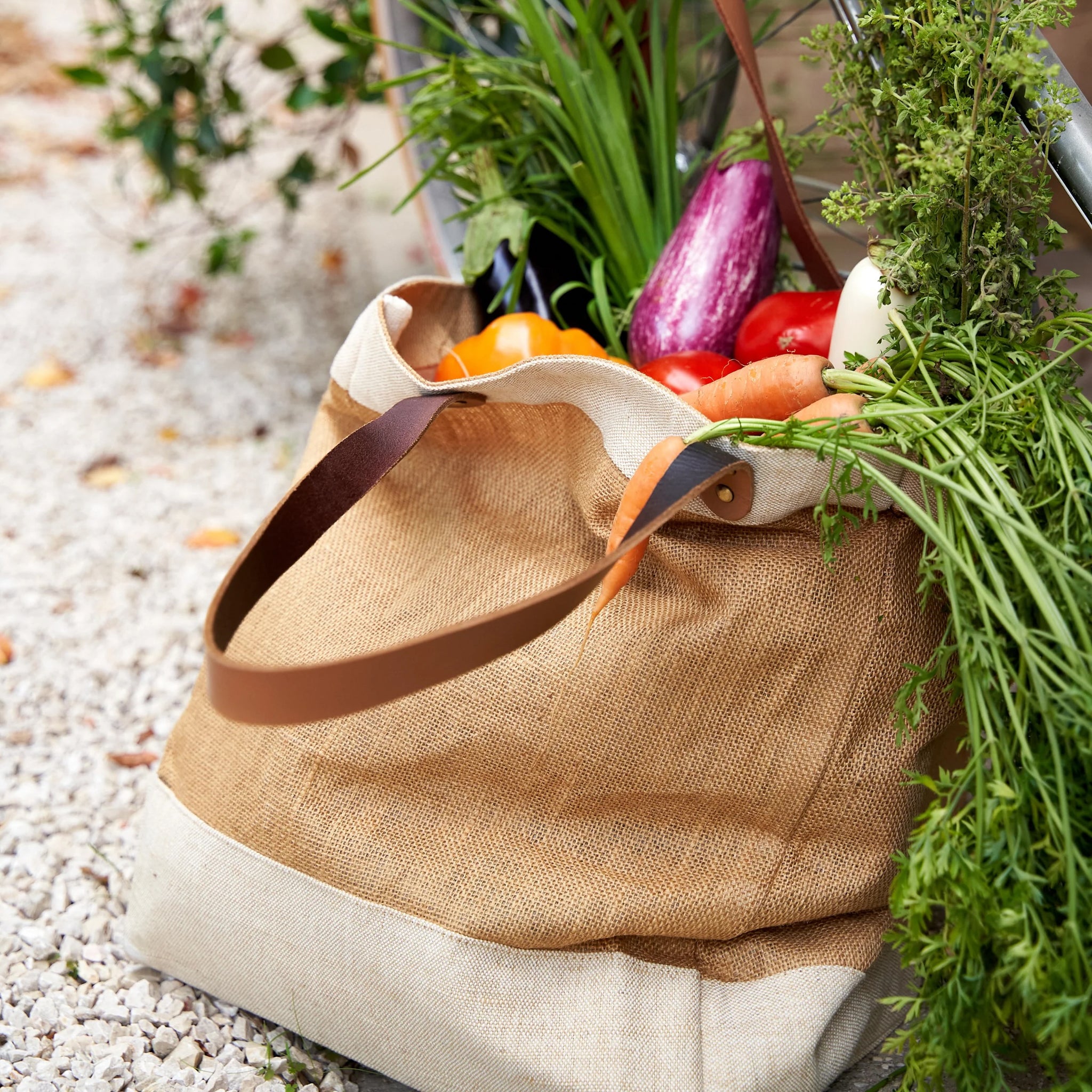 couleur-nature-bags-natural-sac-cabas-march-jute-cuir image 2