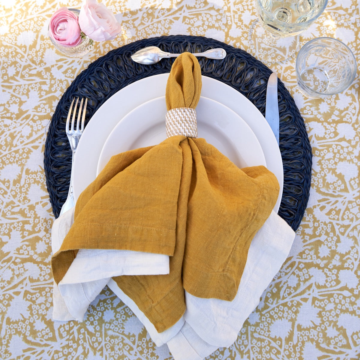 couleur-nature-circolo-sets-table-abaca-bleu-lot-de-4 image 3