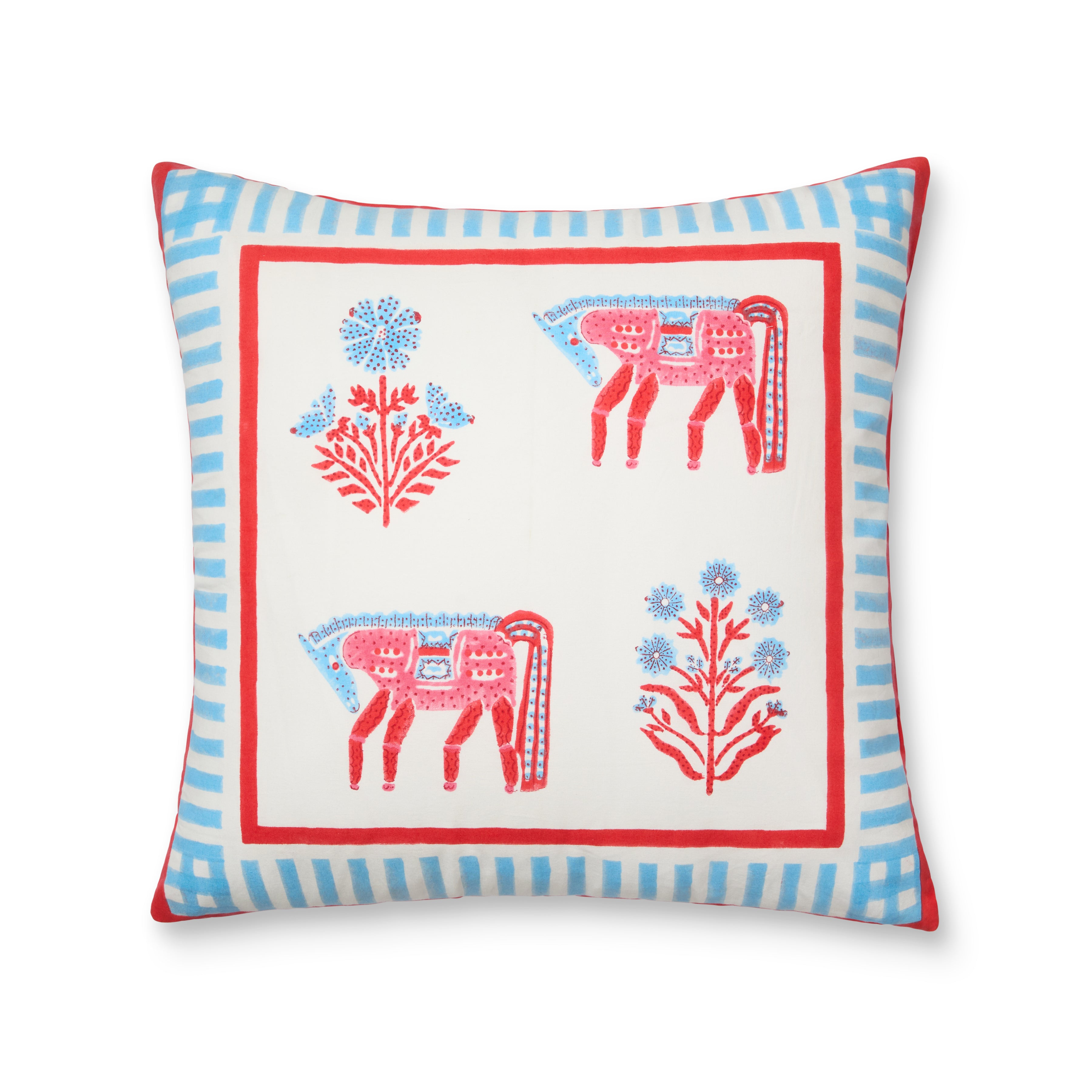 couleur-nature-cheval-nomade-housse-coussin-rose-bleu-40x55-cm-coton image 5