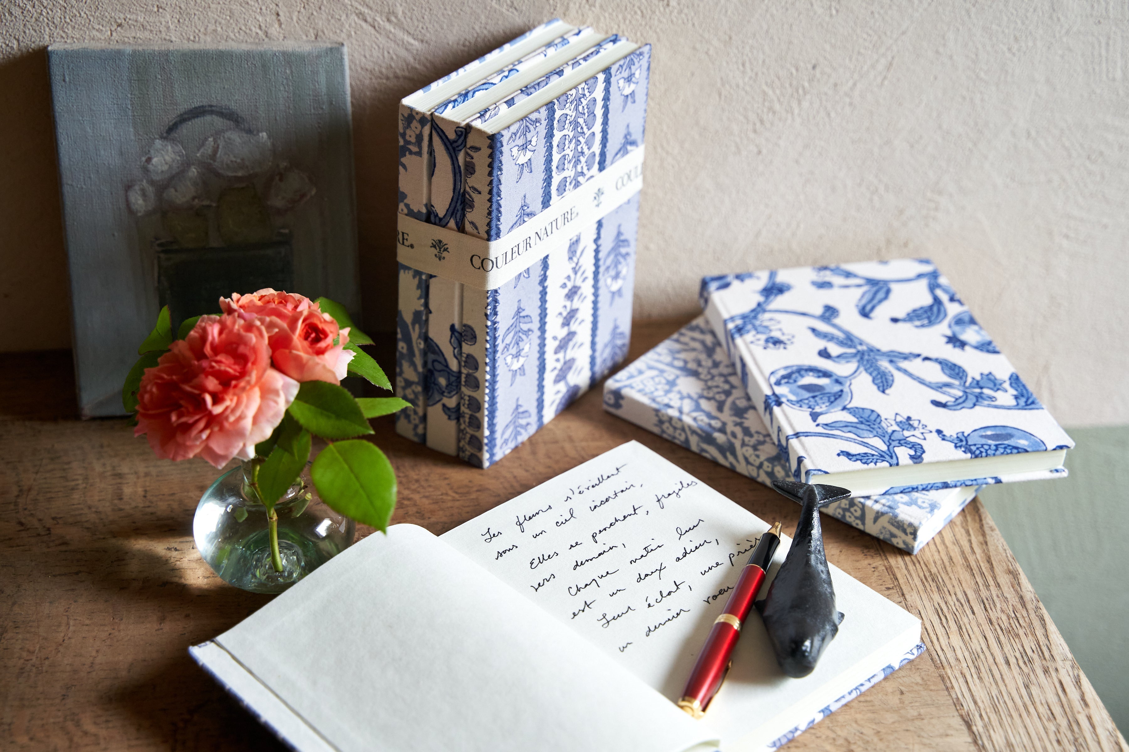 couleur-nature-d-cor-blue-journal-carnet-tissu-lot-3-bleu image 7