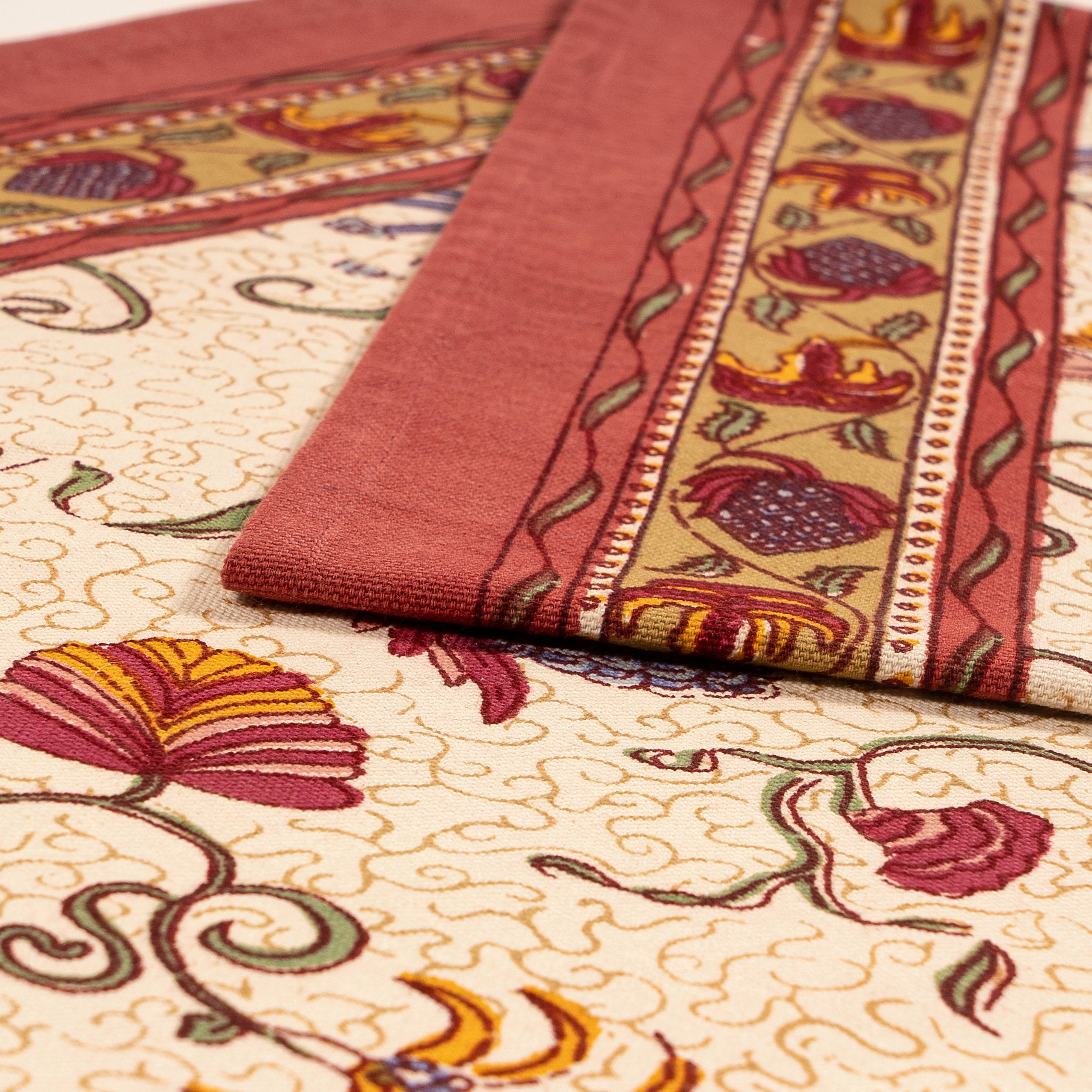 couleur-nature-fleur-des-indes-chemin-de-table-40x183-cm image 5