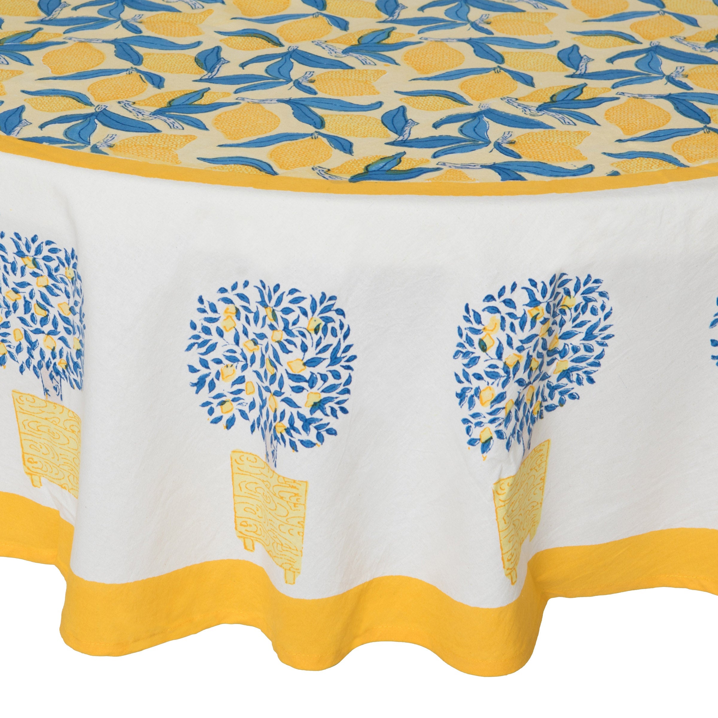 couleur-nature-lemon-tree-nappe-rectangulaire-71x106-jaune image 6