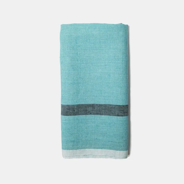 couleur-nature-tea-towels-aqua-charcoal-torchon-lin-lot-2 image 1