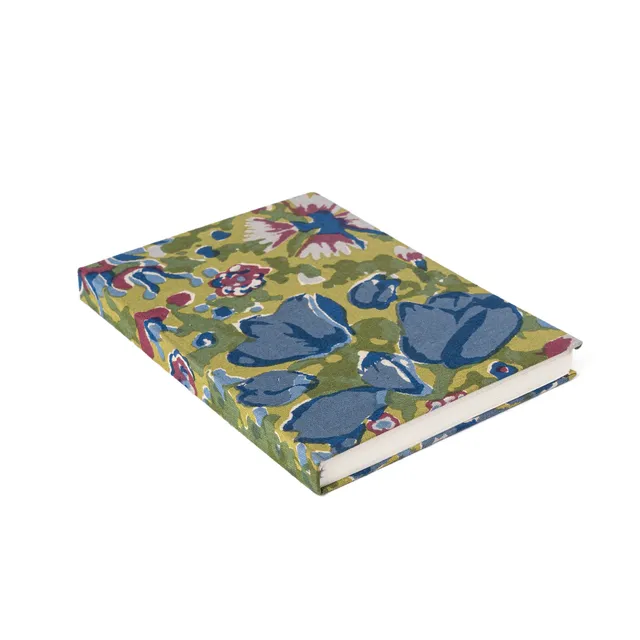 couleur-nature-jardin-carnet-tissu-bleu-vert-5x7 image 1