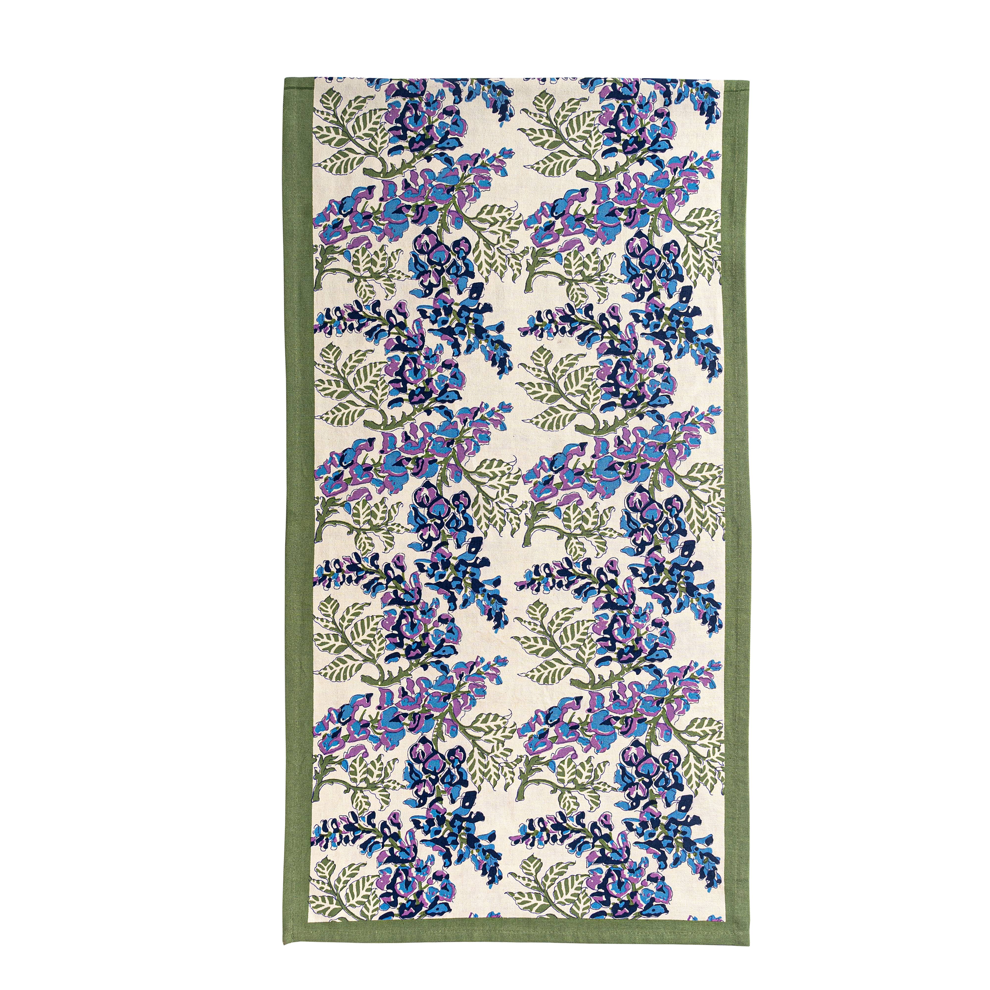 couleur-nature-wisteria-chemin-de-table-vert-bleu-16x72 image 2