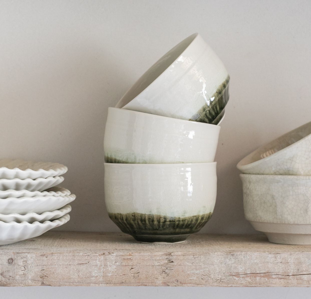 jars-garrigue-grand-bol-vert-olive-c-ramique-tie-dye image 2